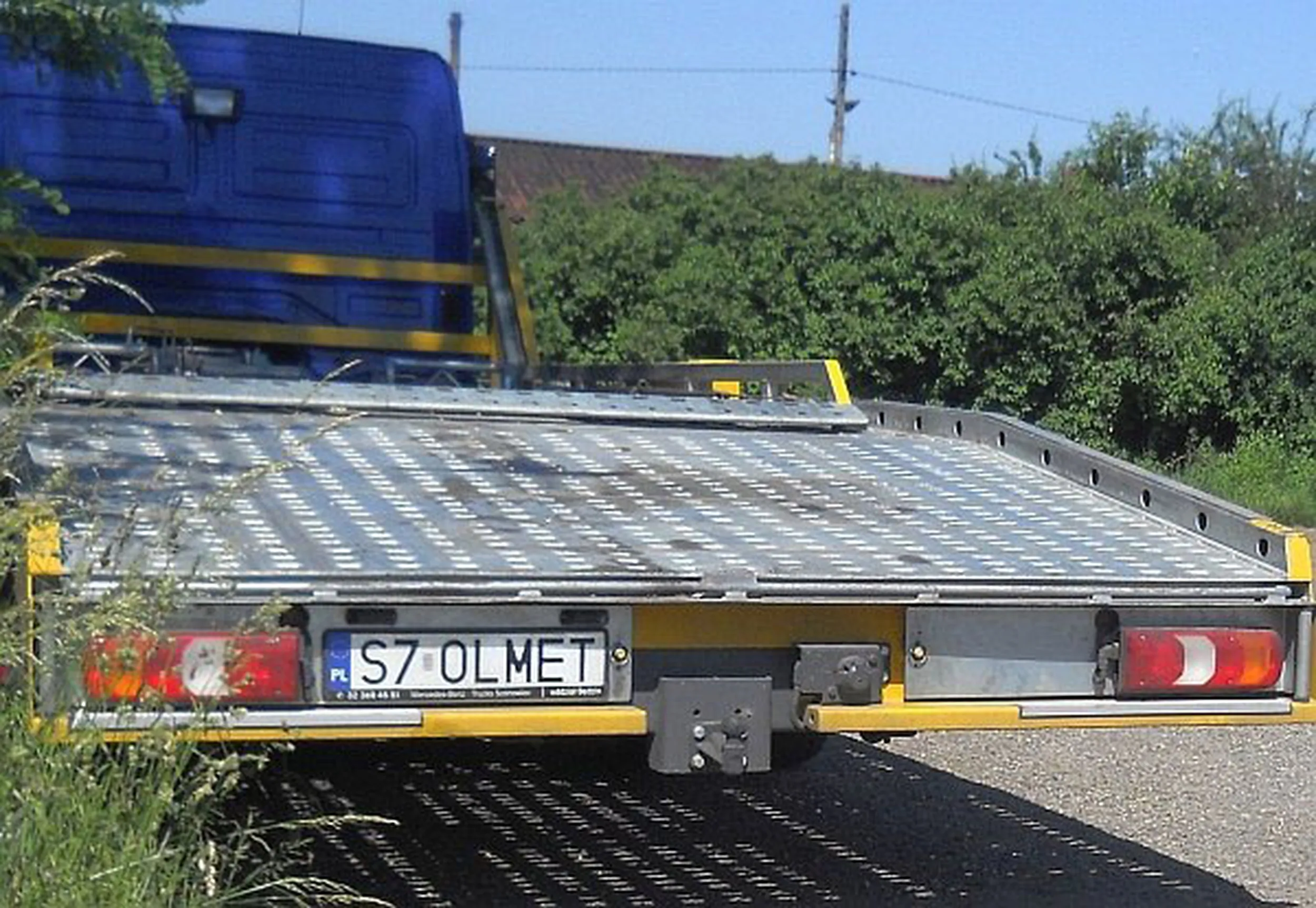 Fajny numer, blacha S7 OLMET