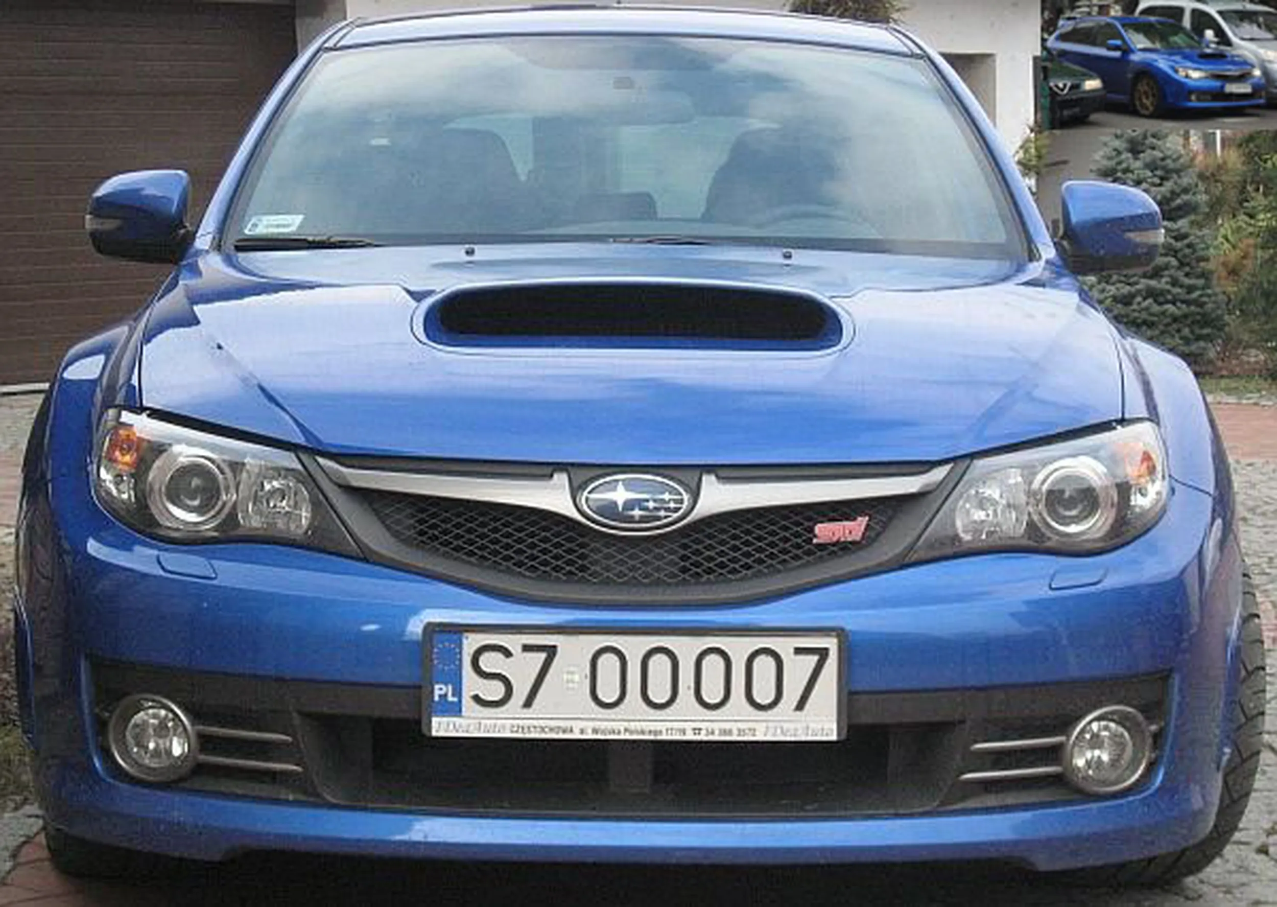 Fajny numer, blacha S7 OOOO7