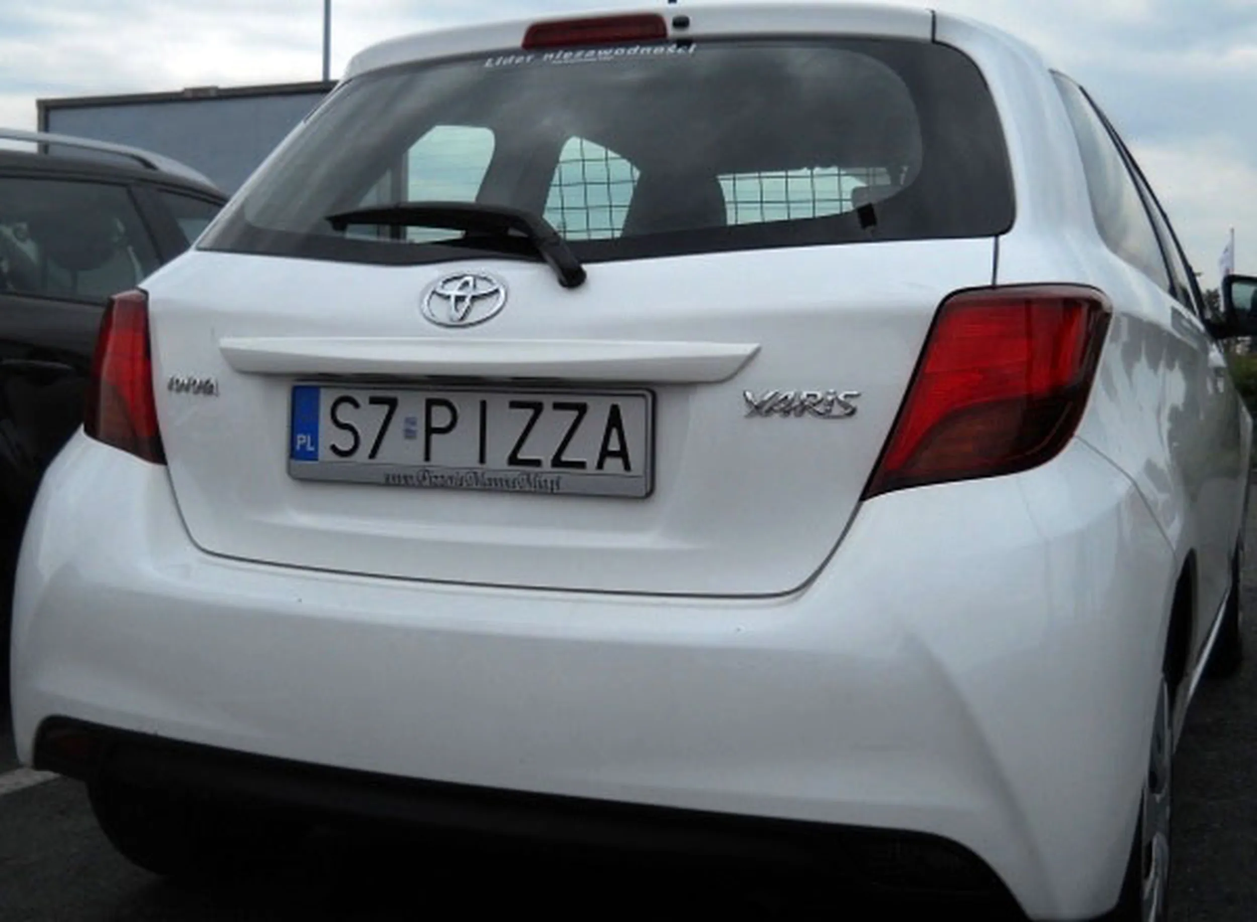 Fajny numer, blacha S7 PIZZA