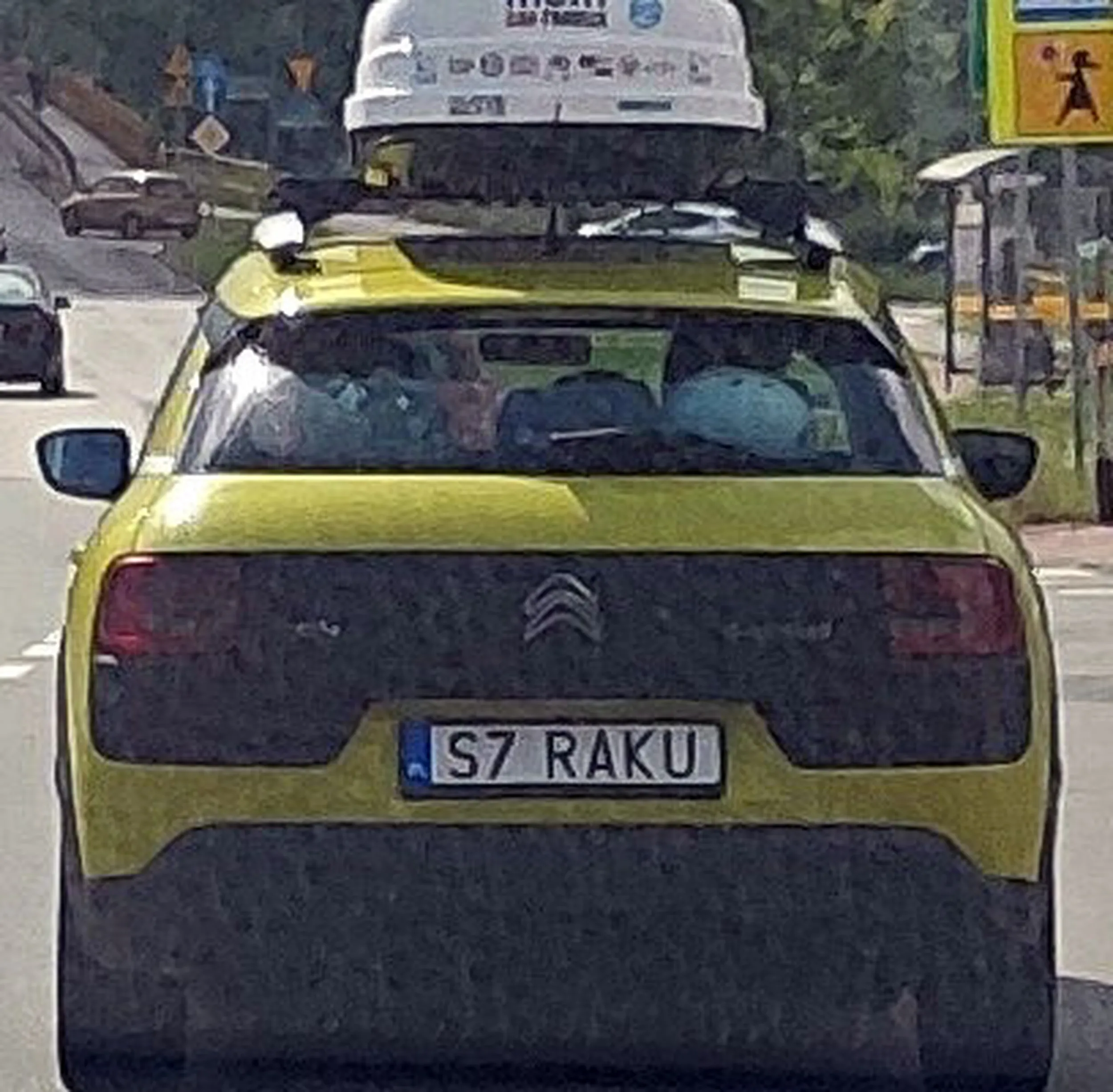 Fajny numer, blacha S7 RAKU