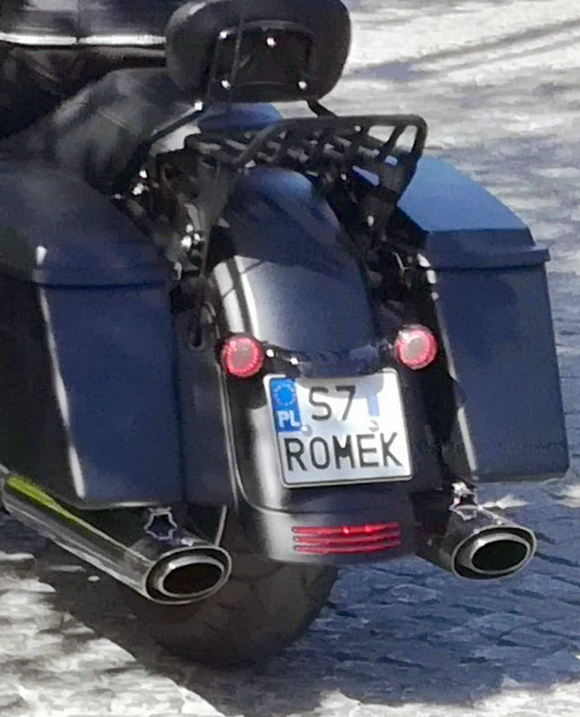 Fajny numer, blacha S7 ROMEK