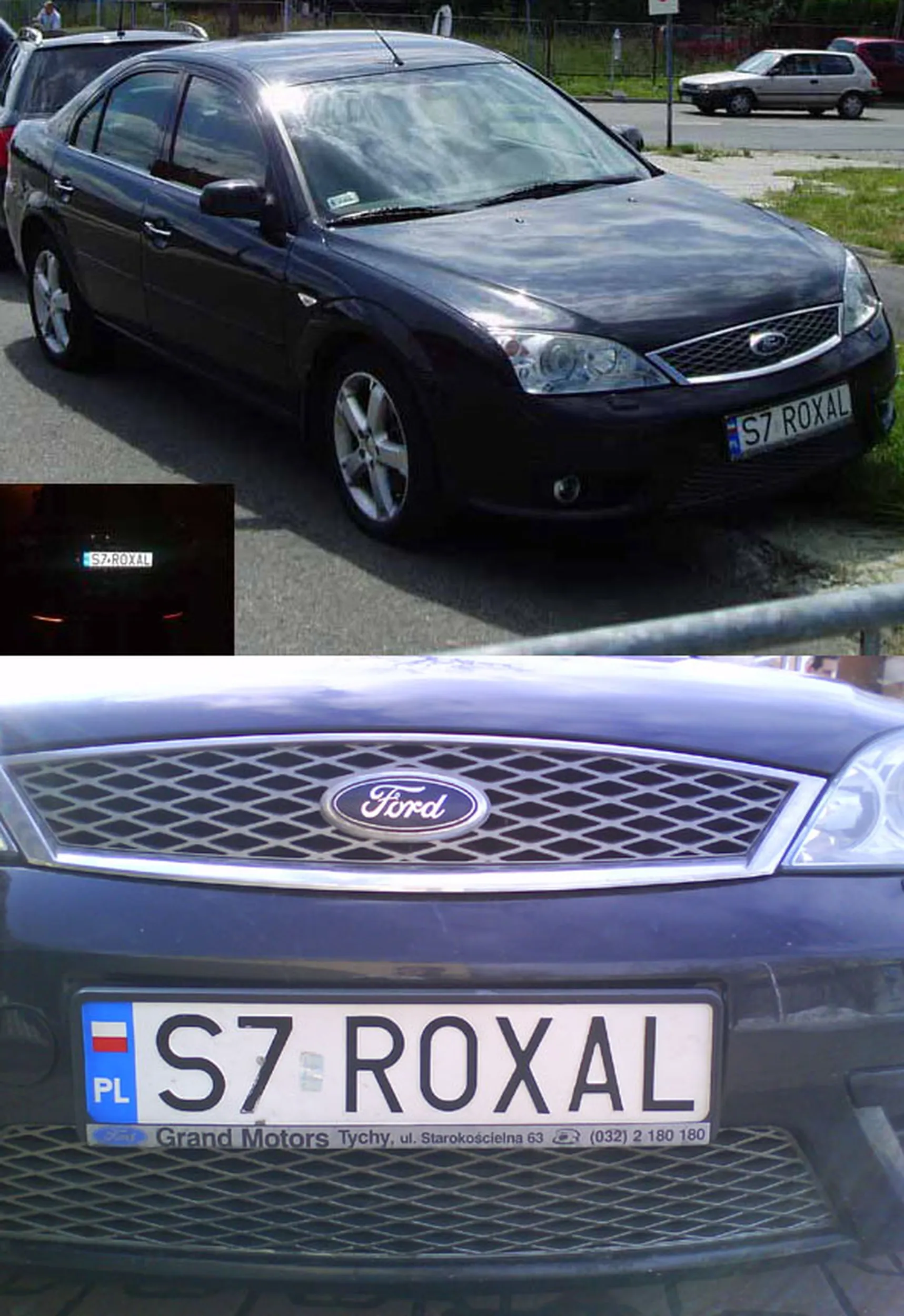 Fajny numer, blacha S7 ROXAL