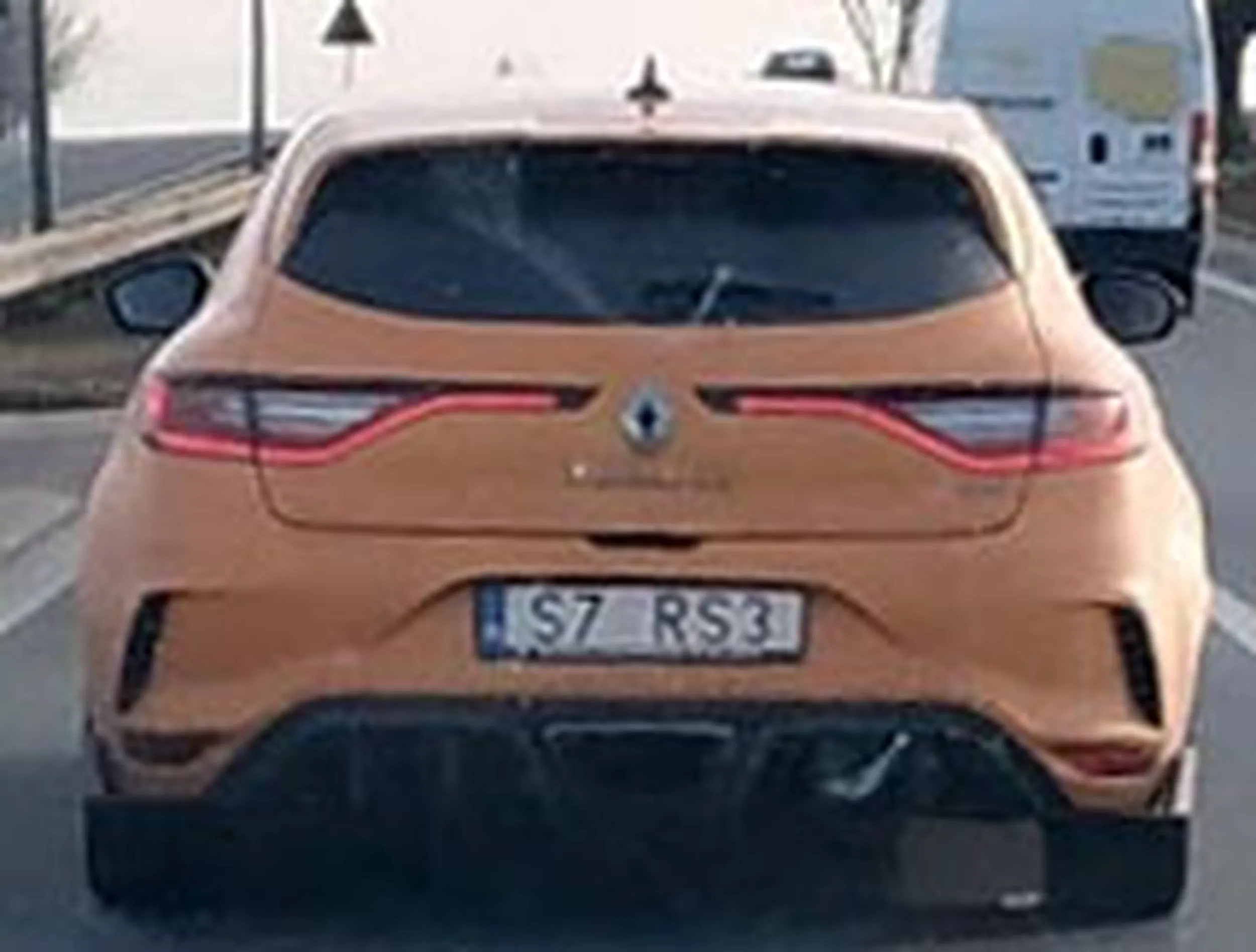 Fajny numer, blacha S7 RS3