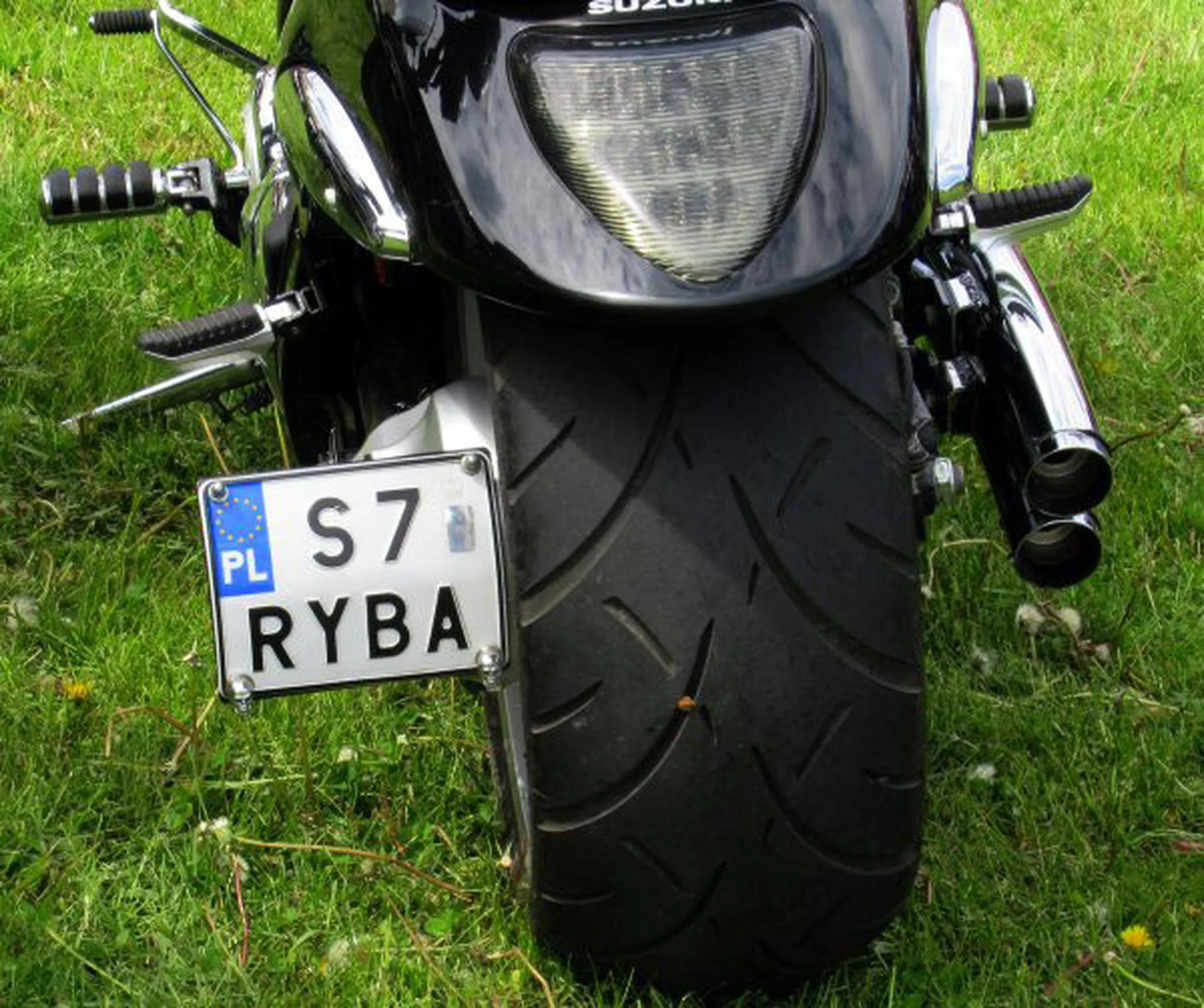 Fajny numer, blacha S7 RYBA