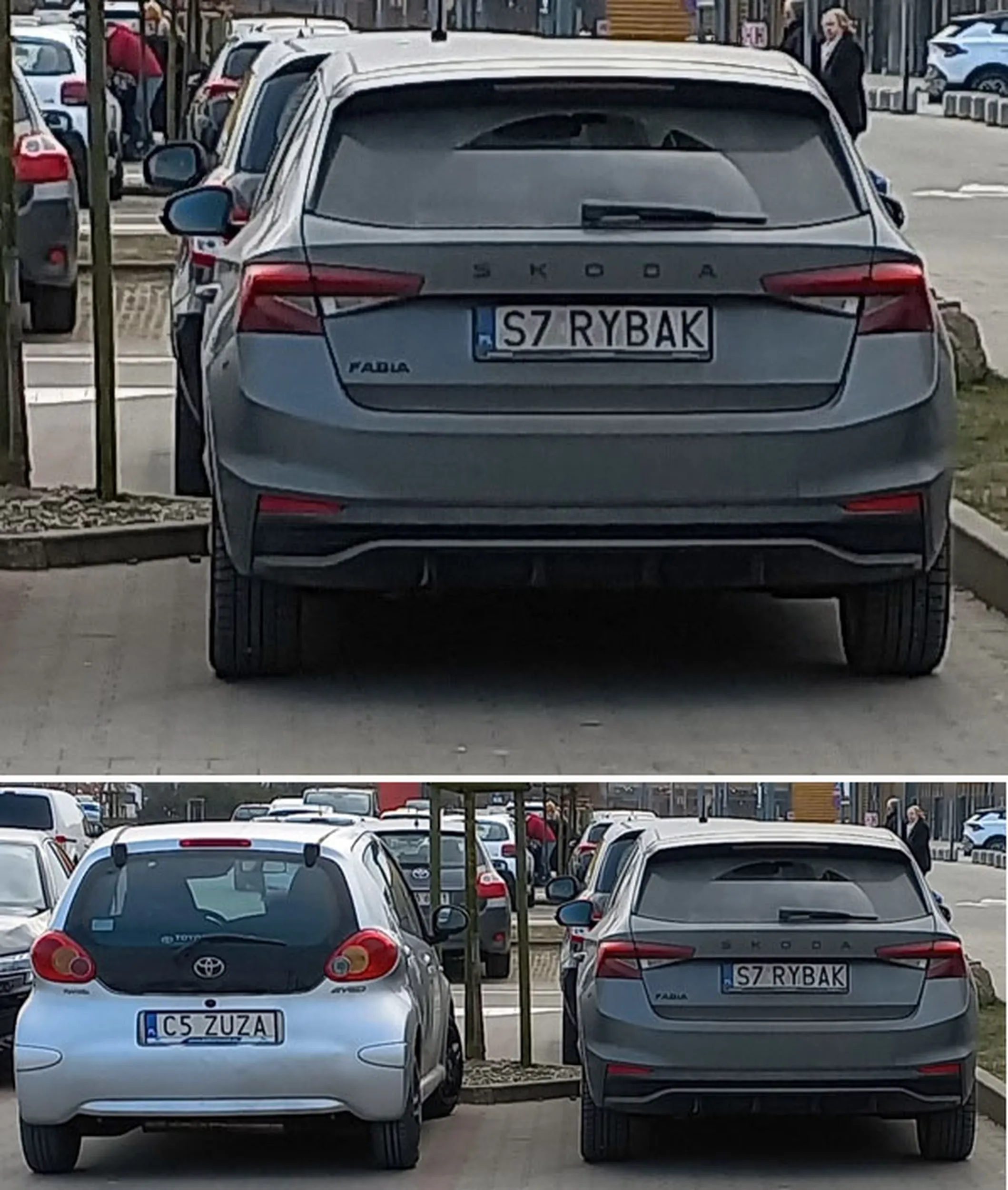 Fajny numer, blacha S7 RYBAK