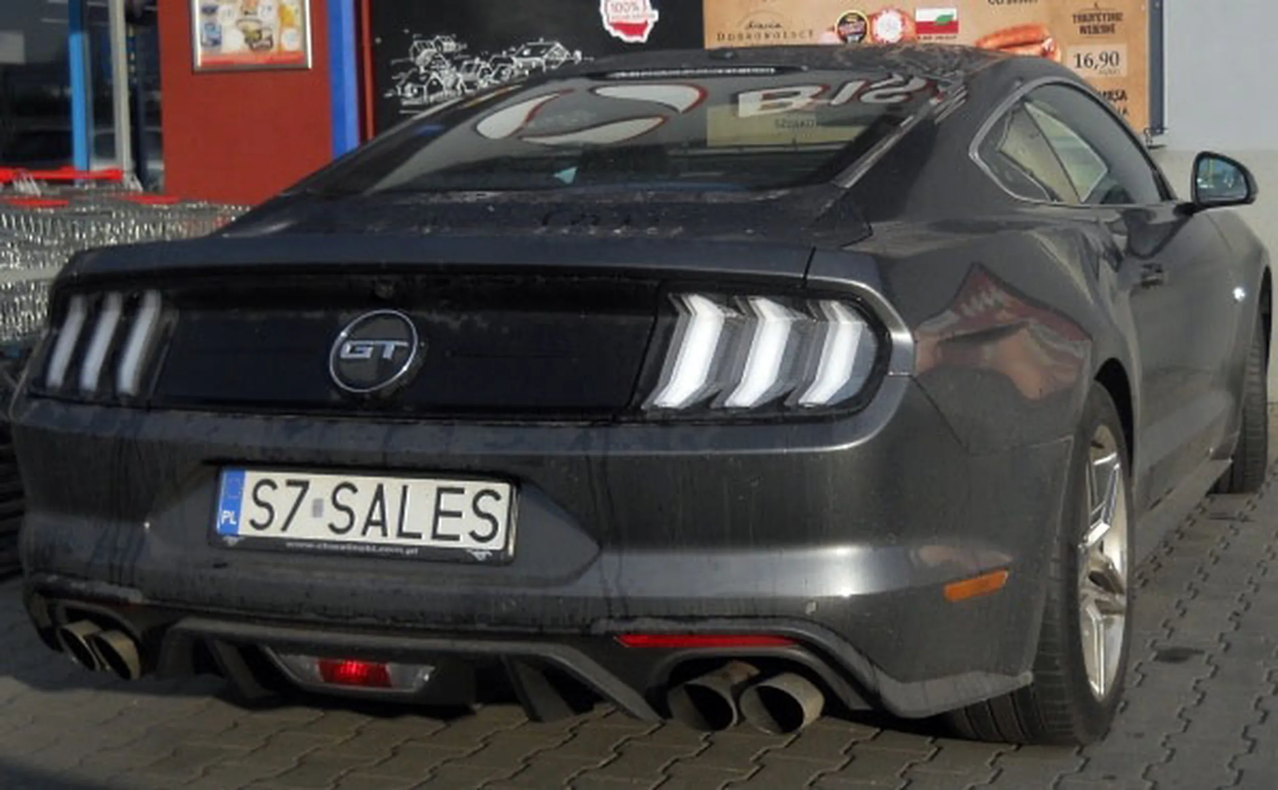 Fajny numer, blacha S7 SALES