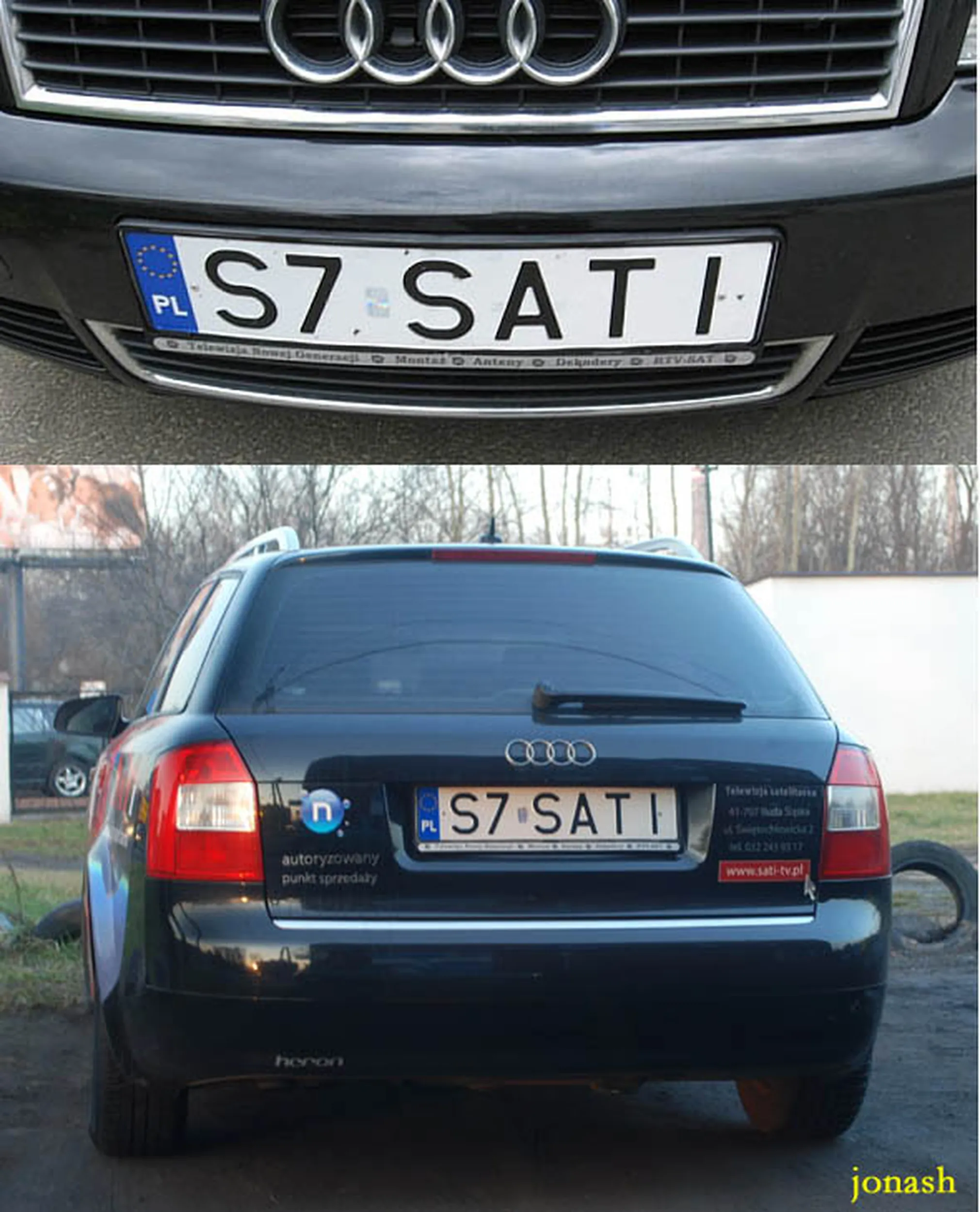 Fajny numer, blacha S7 SATI