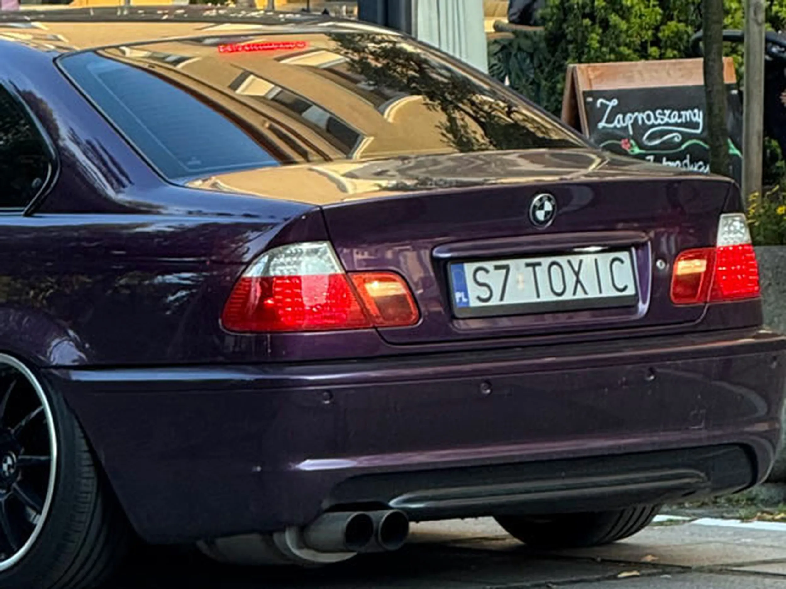 Fajny numer, blacha S7 TOXIC