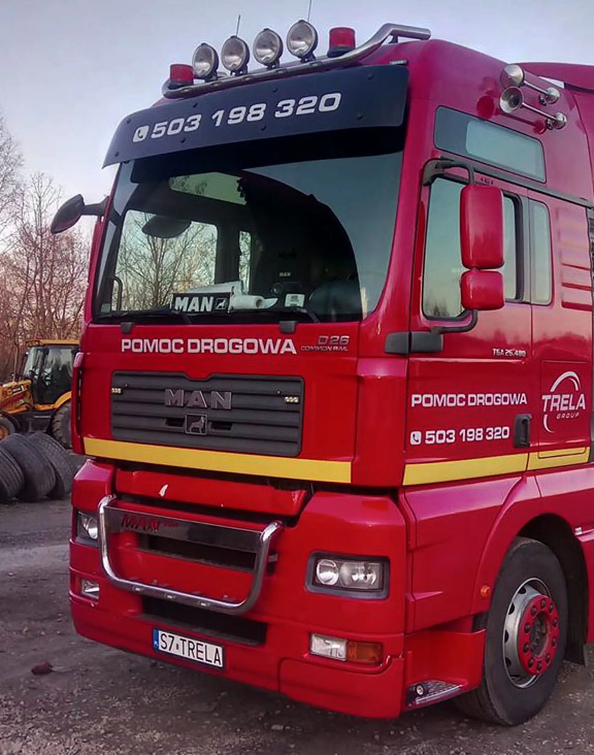 Fajny numer, blacha S7 TRELA