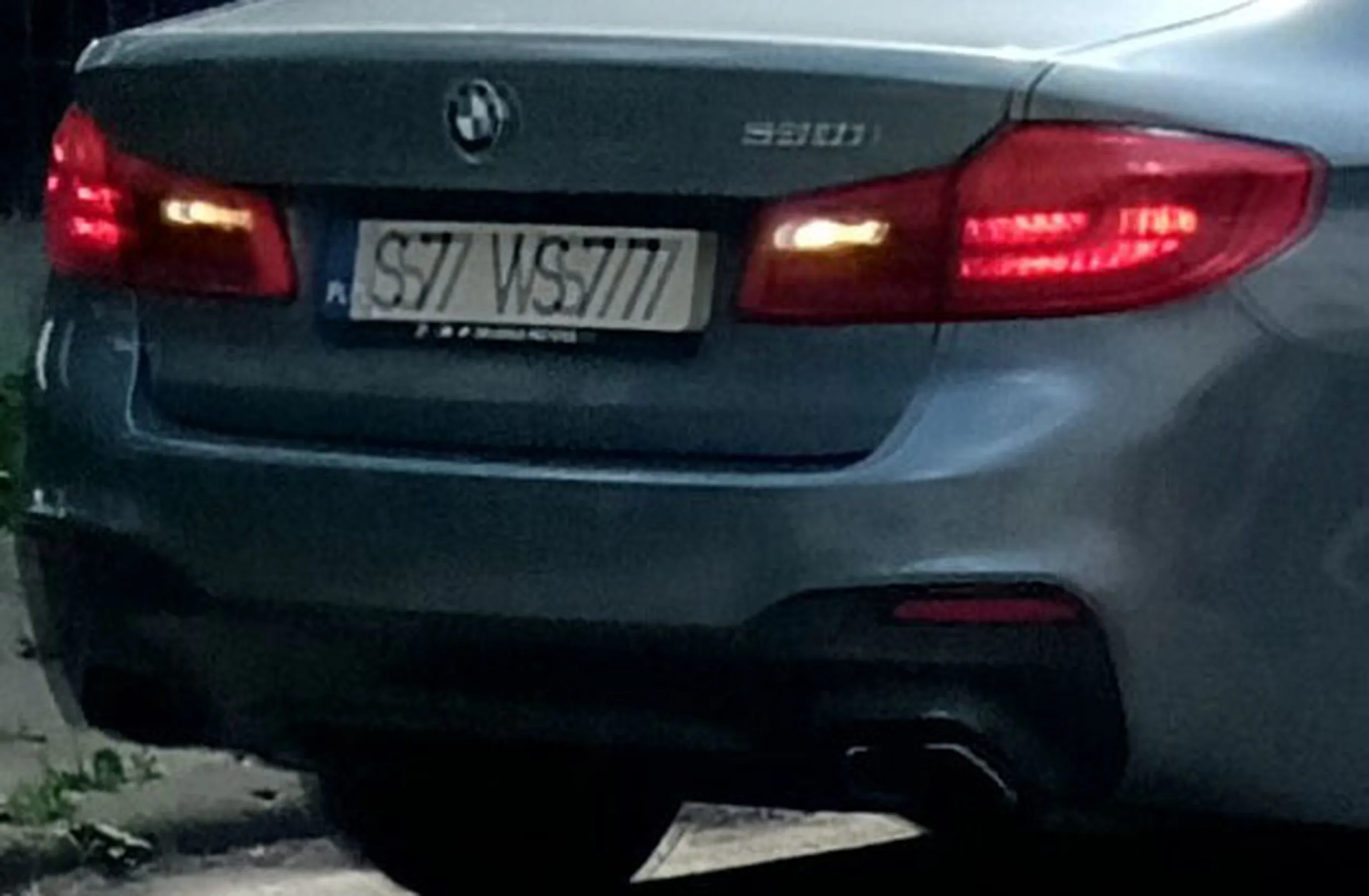 Fajny numer, blacha S7 VS77