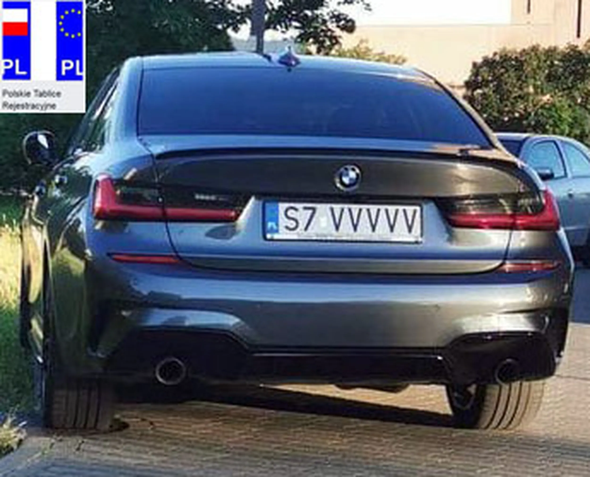 Fajny numer, blacha S7 VVVVV