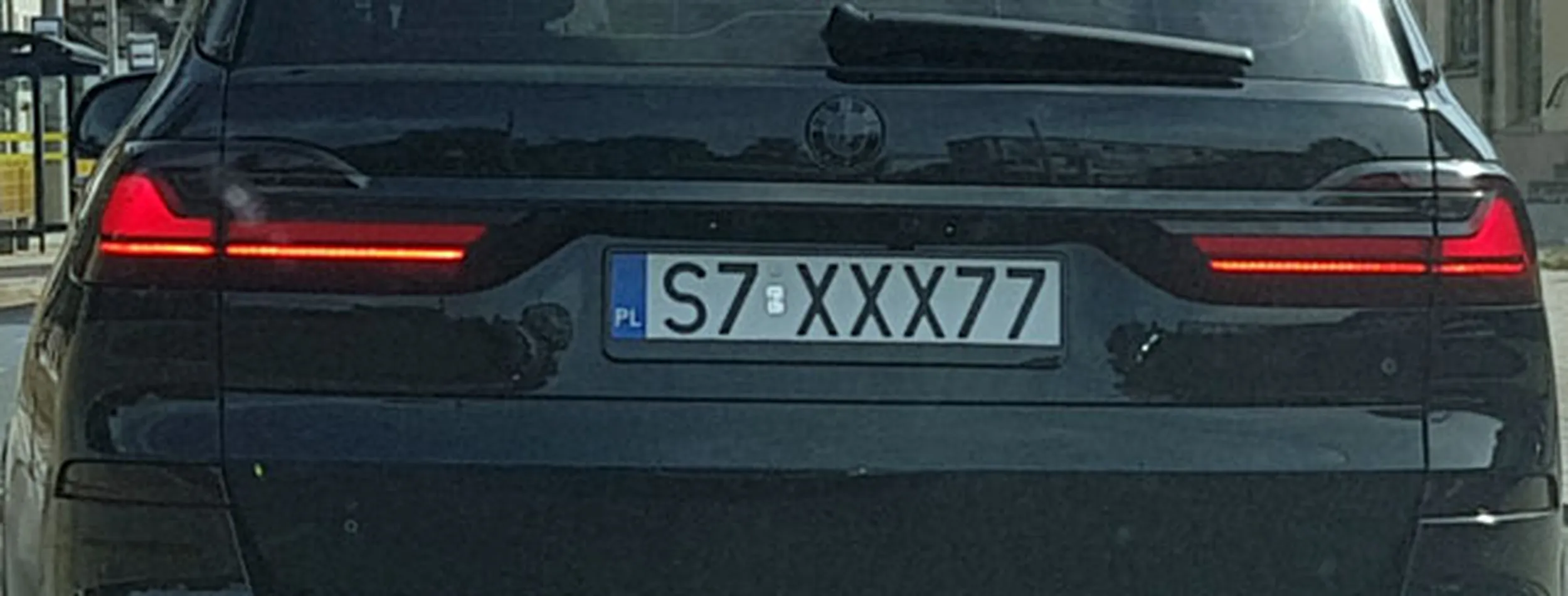 Fajny numer, blacha S7 XXX77