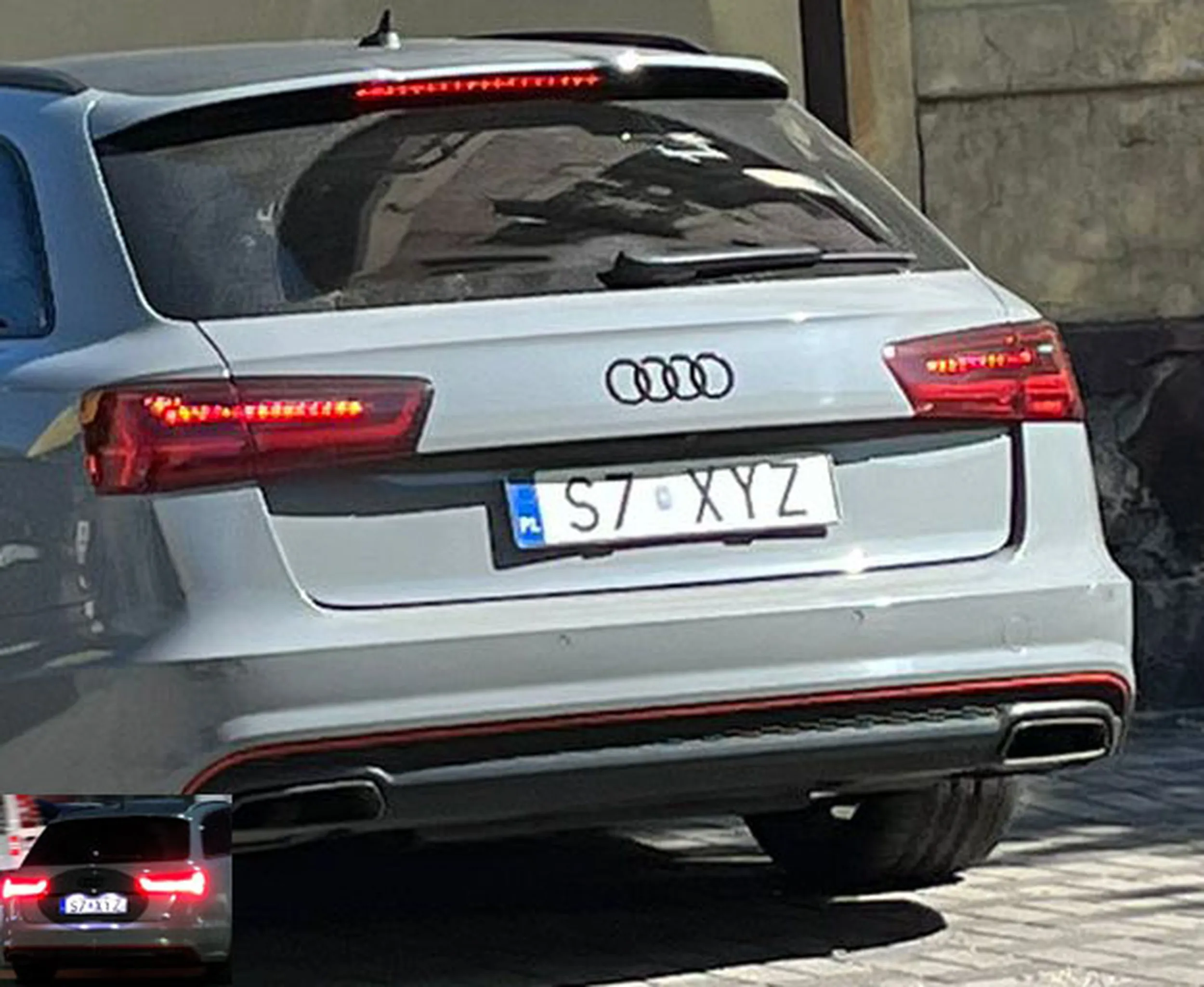 Fajny numer, blacha S7 XYZ