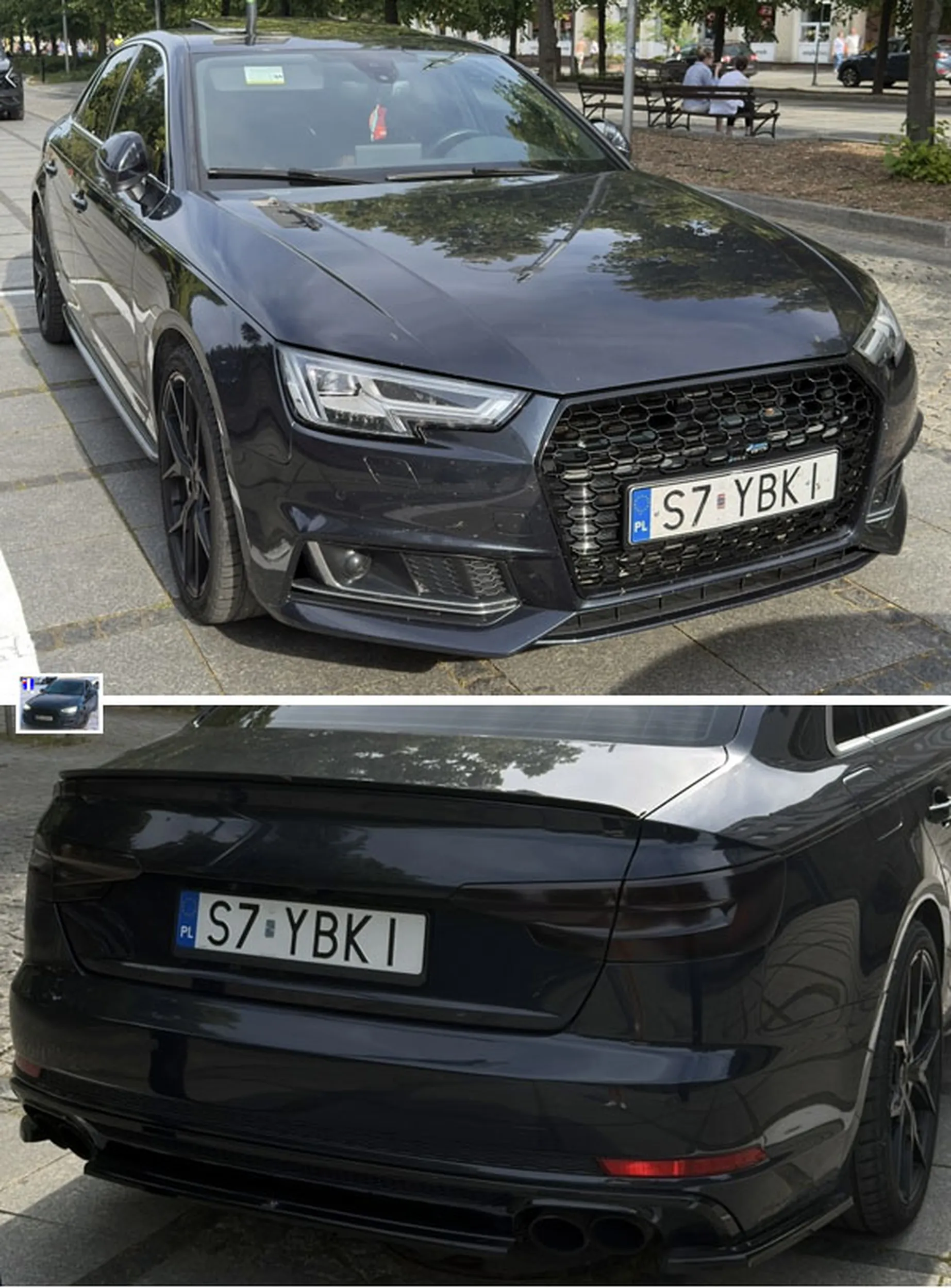 Fajny numer, blacha S7 YBKI