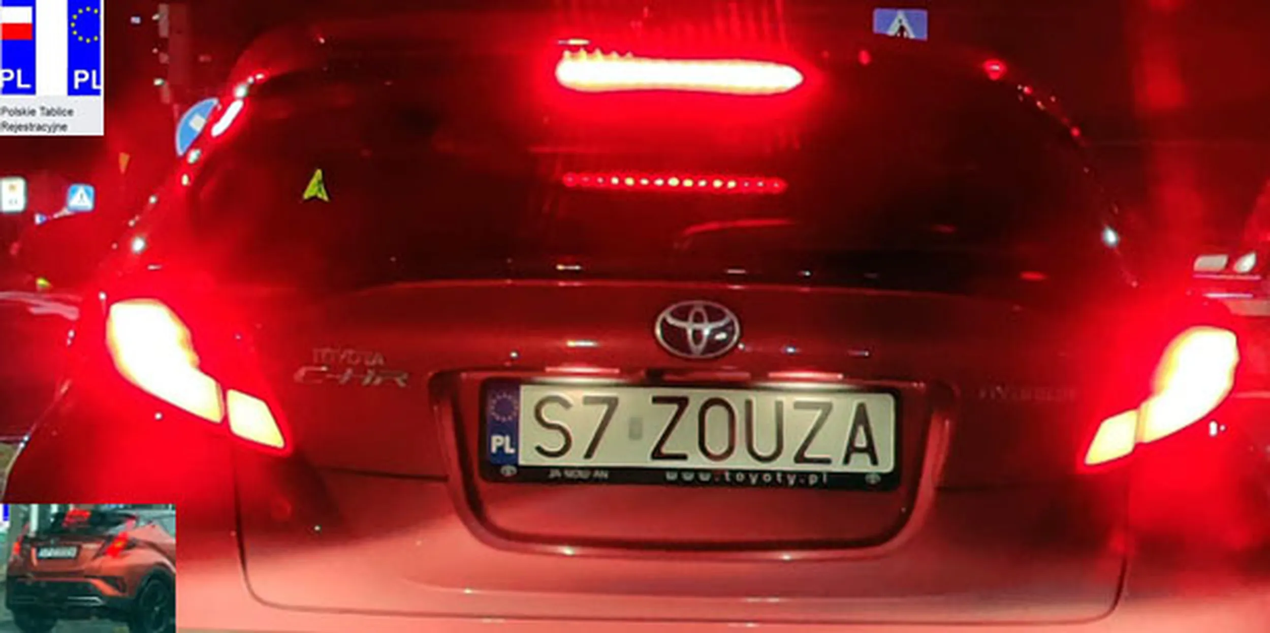 Fajny numer, blacha S7 ZOUZA