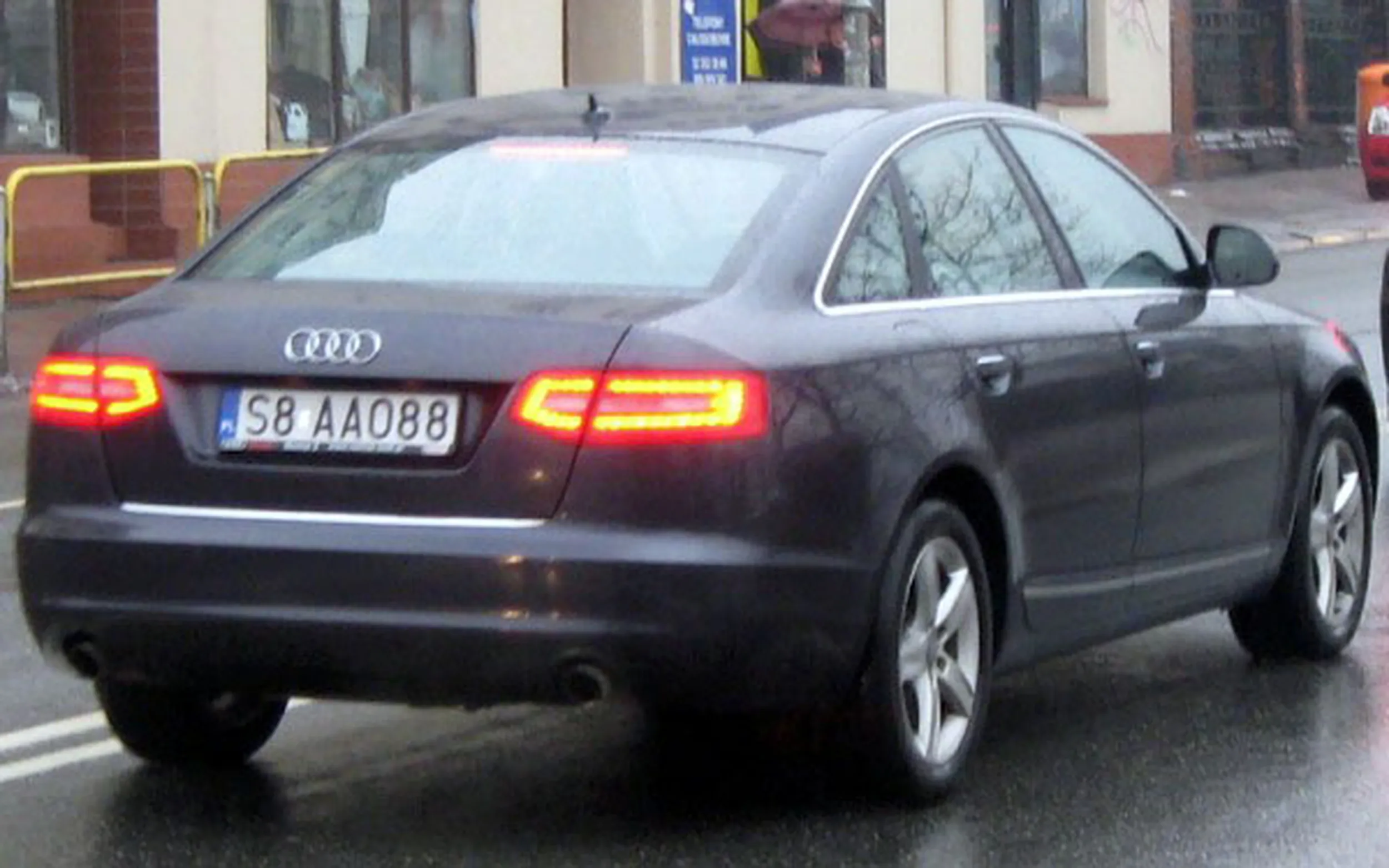 Fajny numer, blacha S8 AAO88