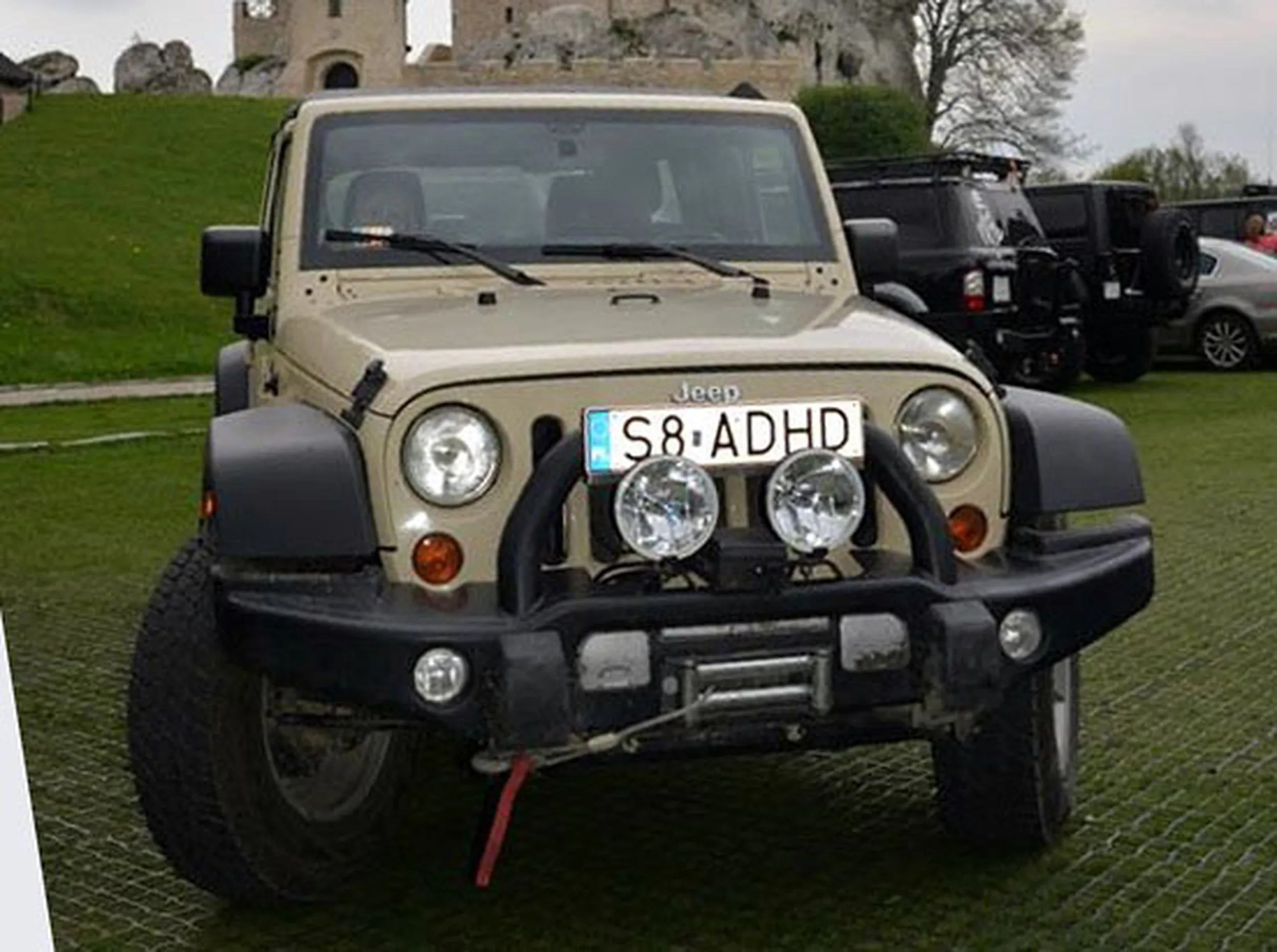 Fajny numer, blacha S8 ADHD