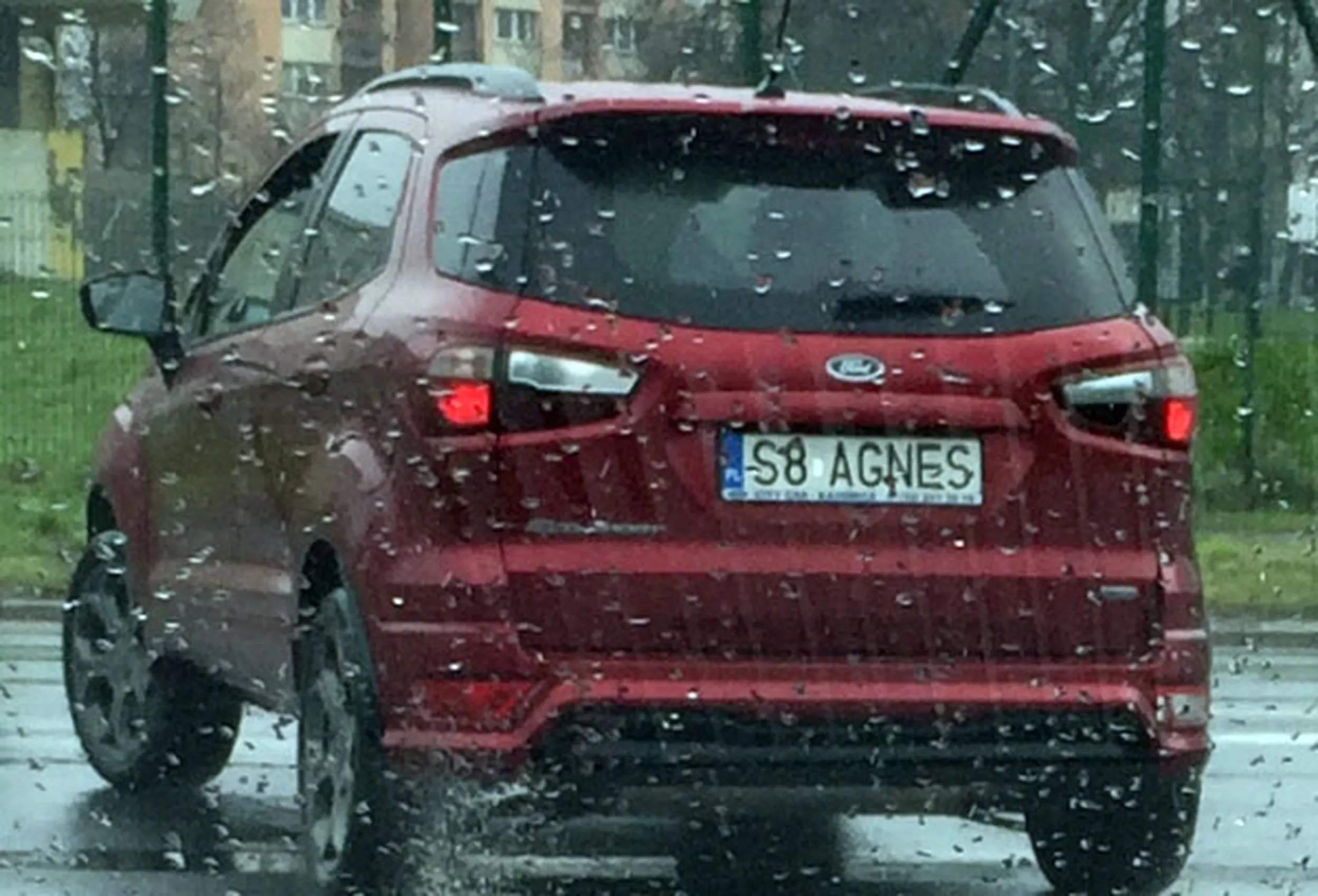 Fajny numer, blacha S8 AGNES