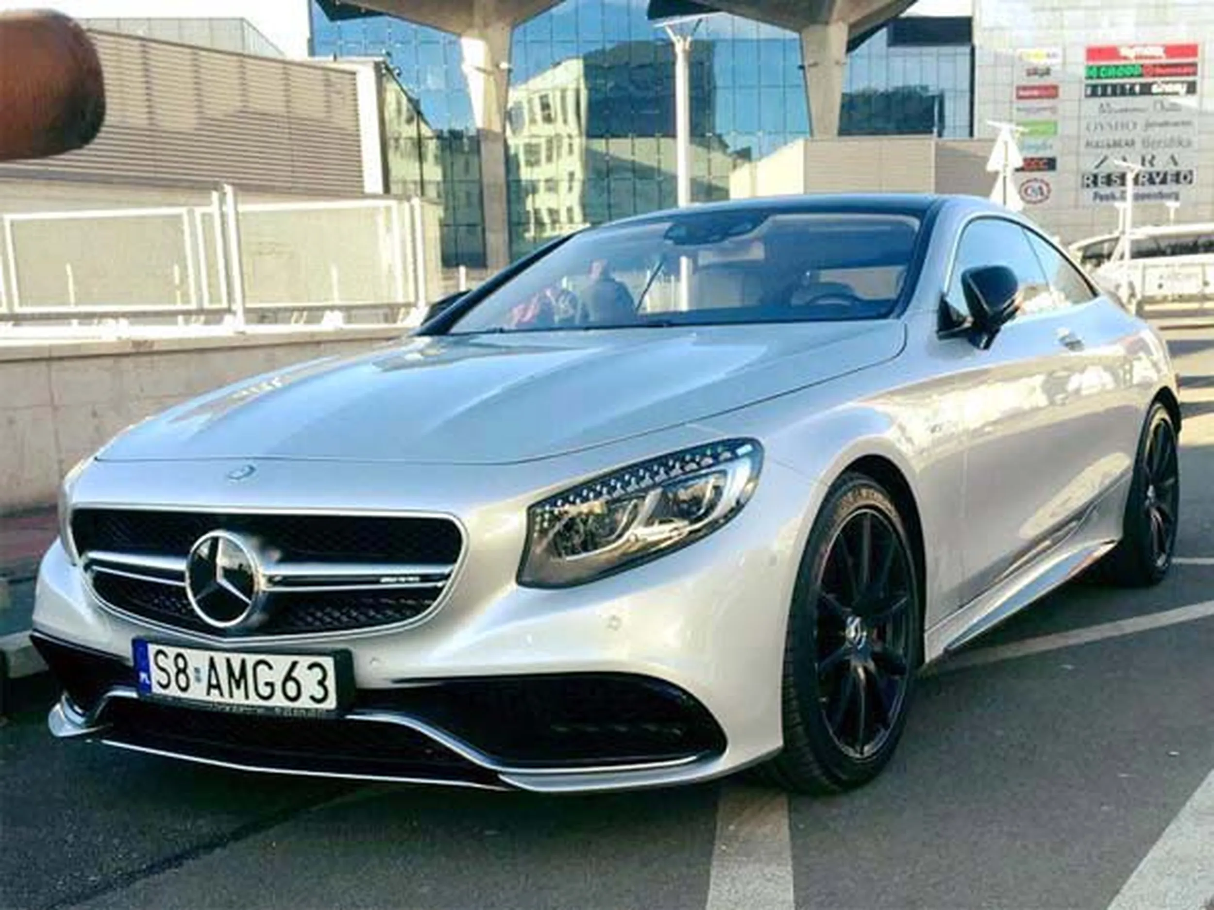 Fajny numer, blacha S8 AMG63