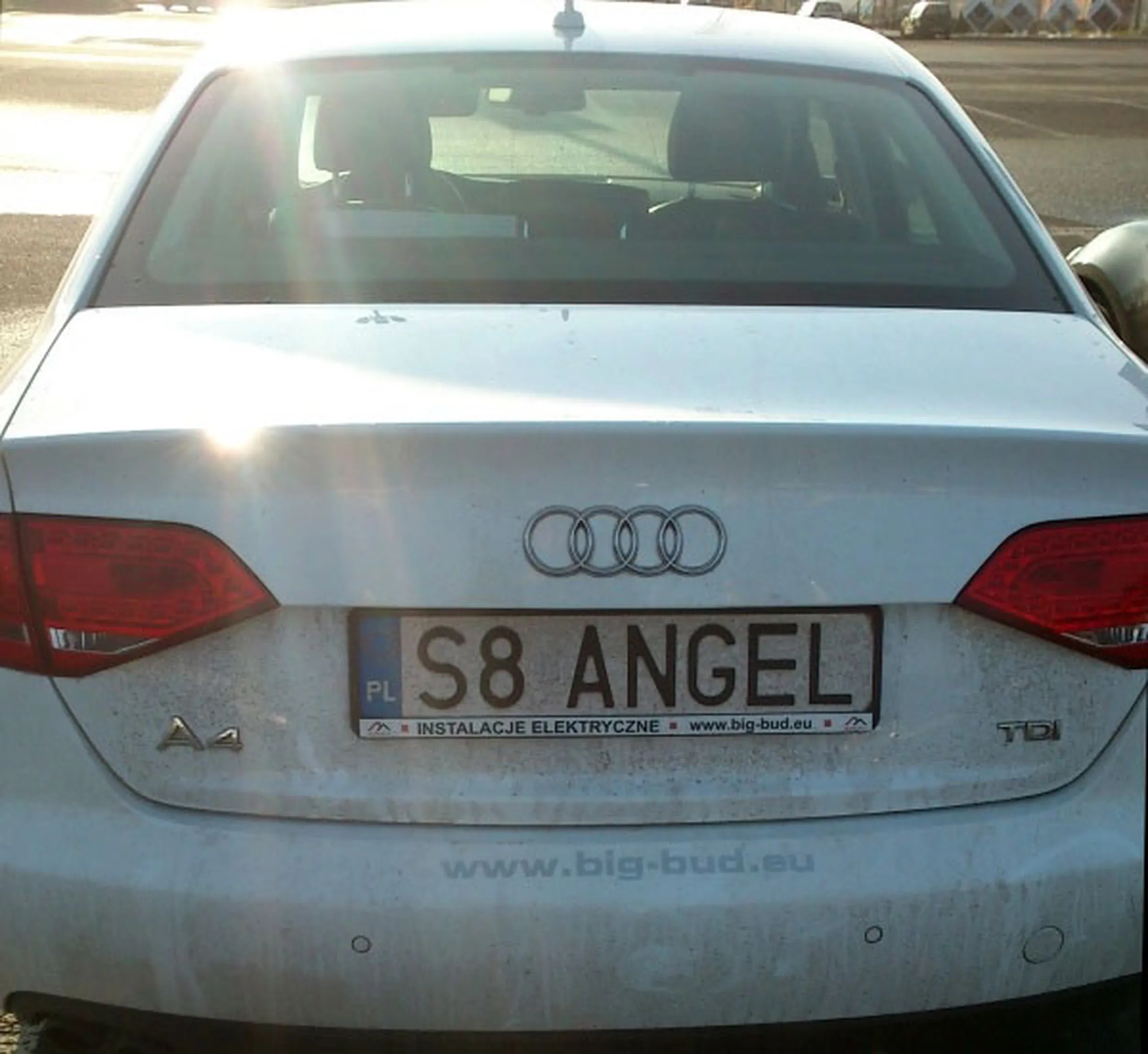 Fajny numer, blacha S8 ANGEL