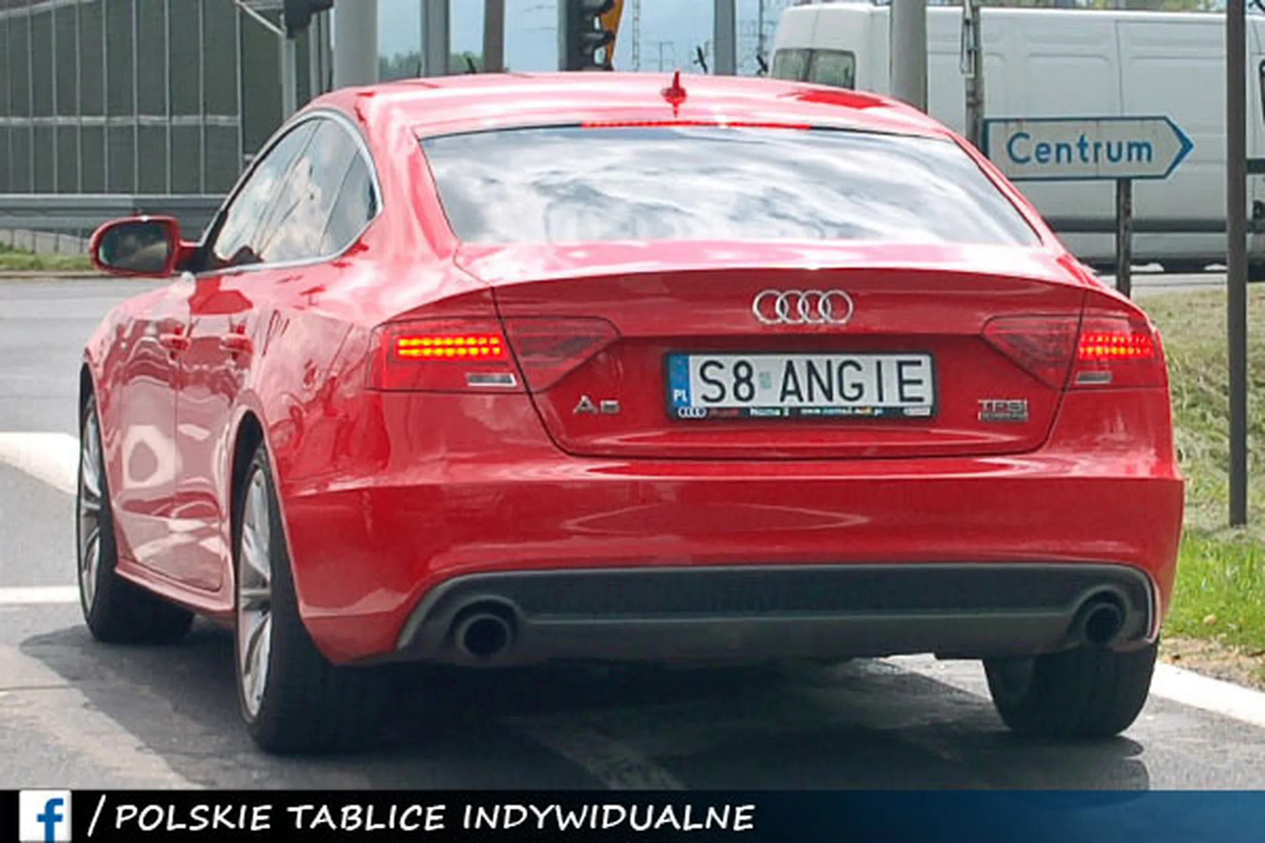 Fajny numer, blacha S8 ANGIE