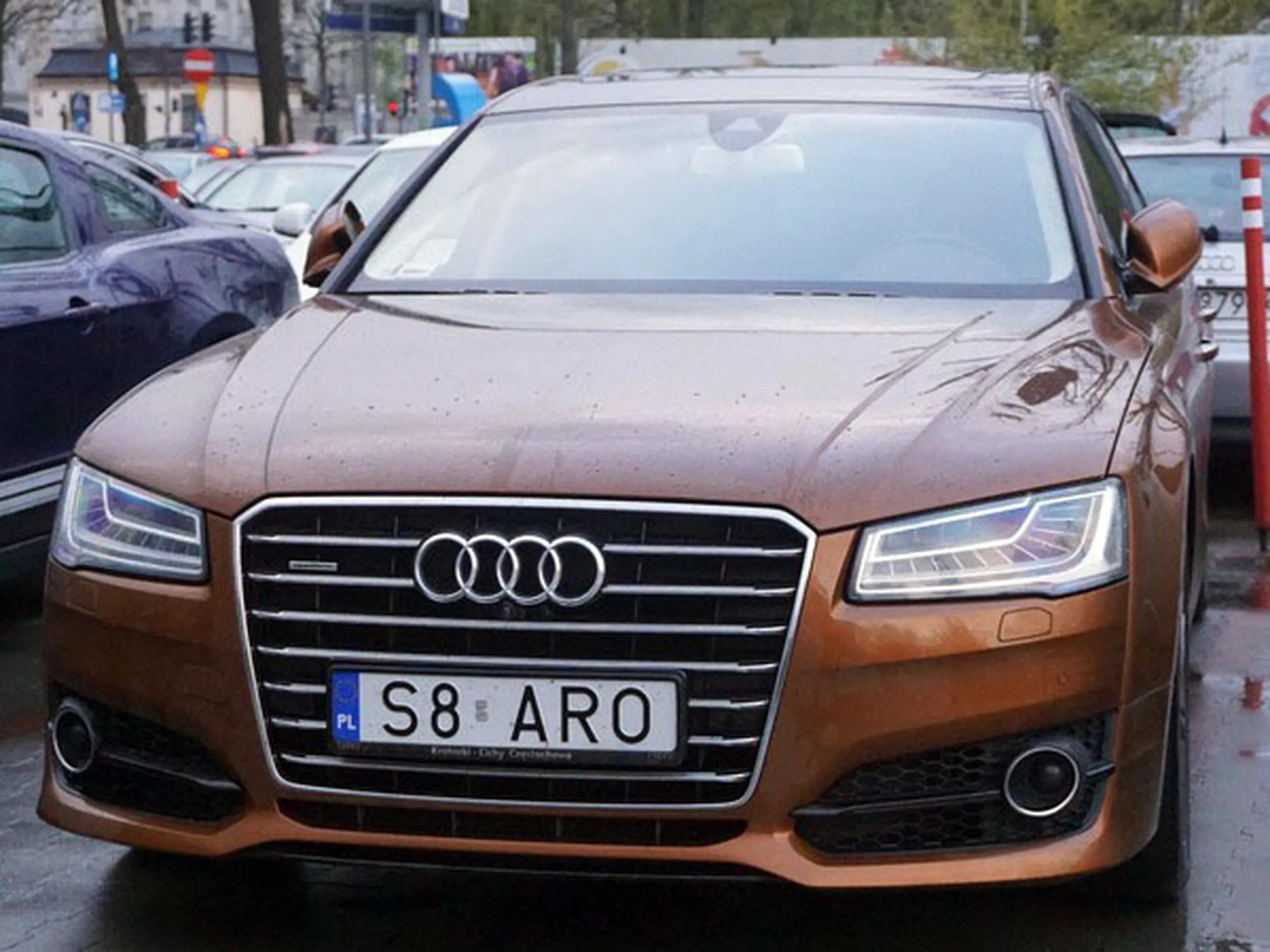 Fajny numer, blacha S8 ARO