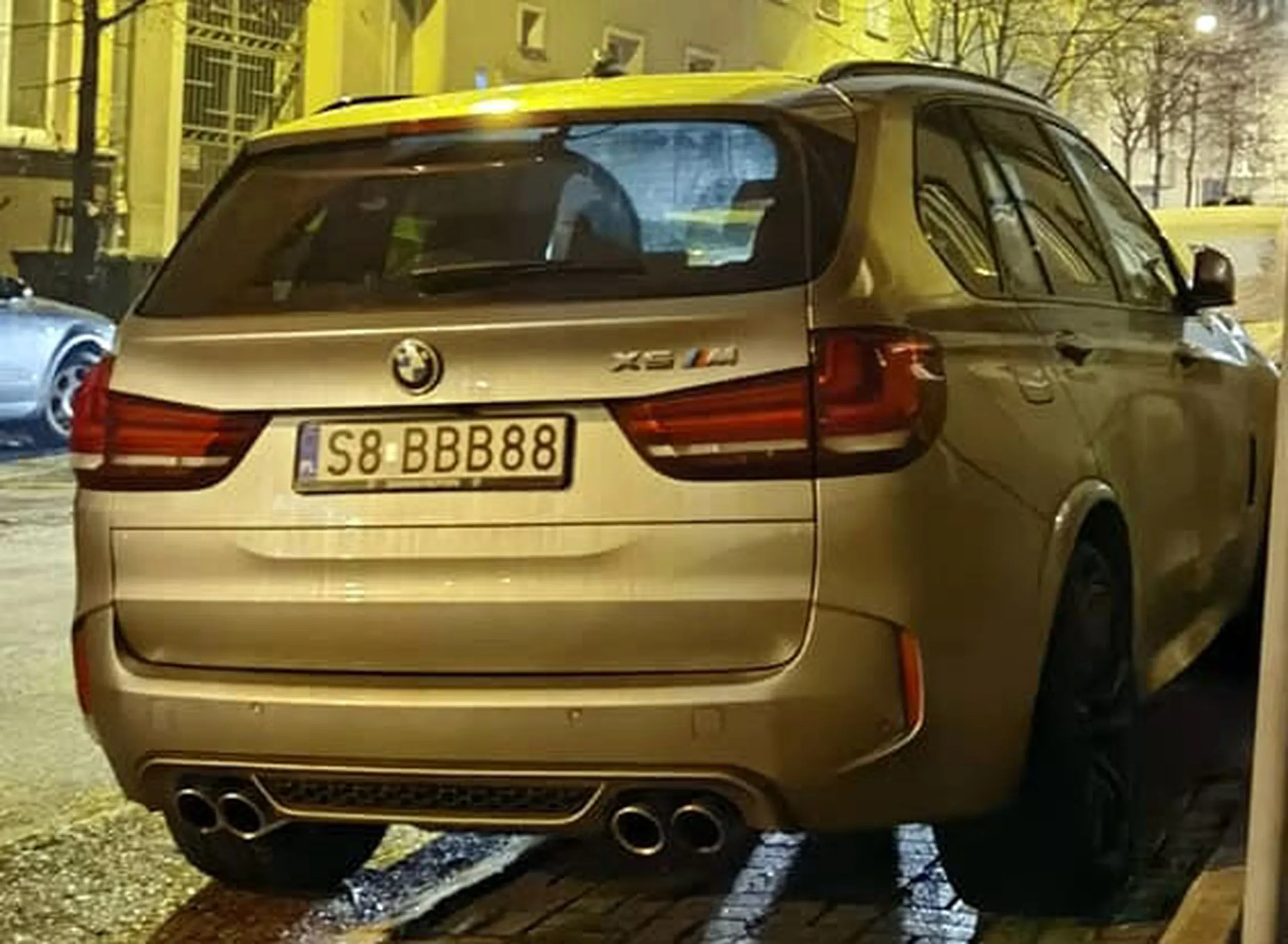 Fajny numer, blacha S8 BBB88