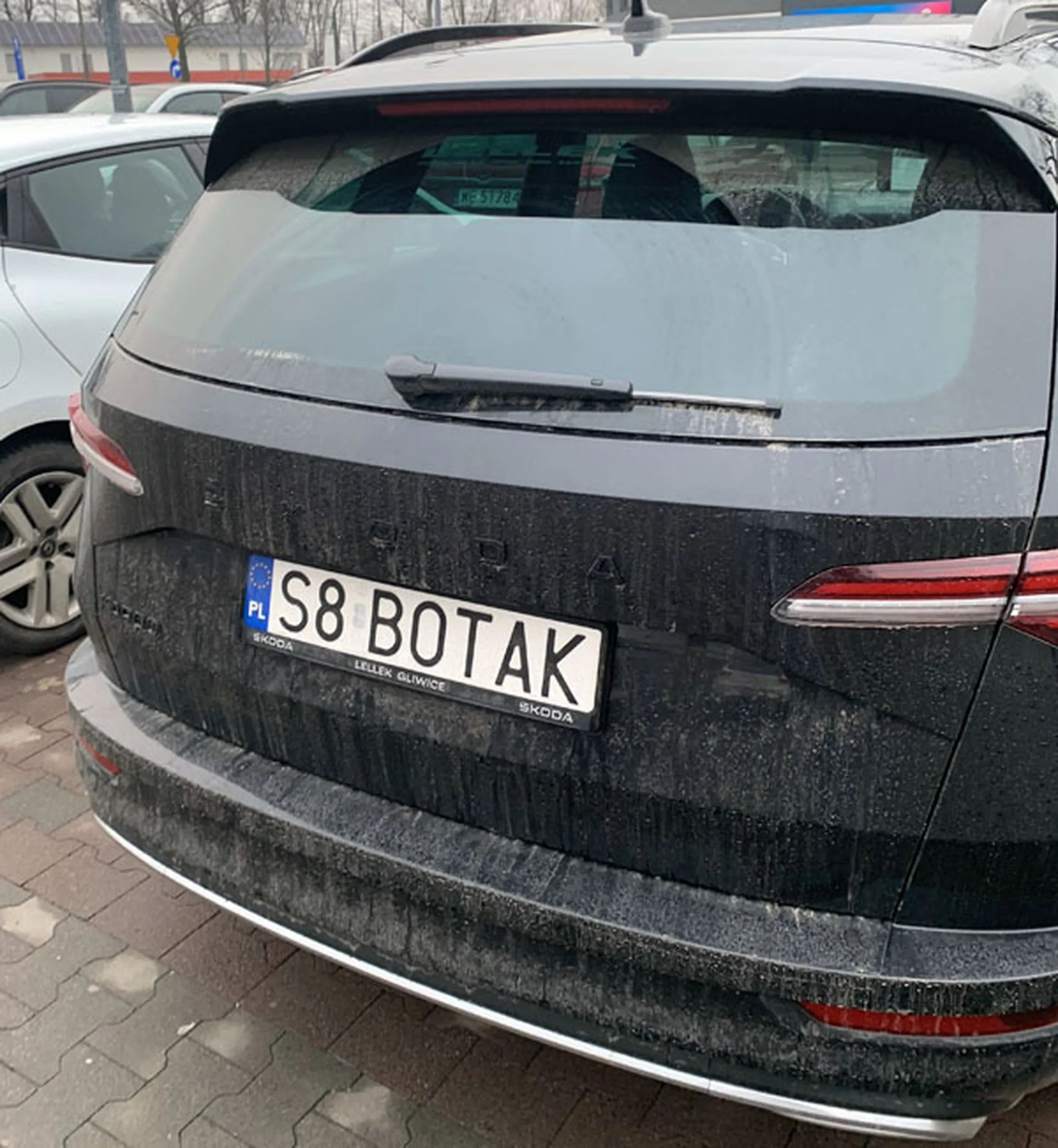 Fajny numer, blacha S8 BOTAK