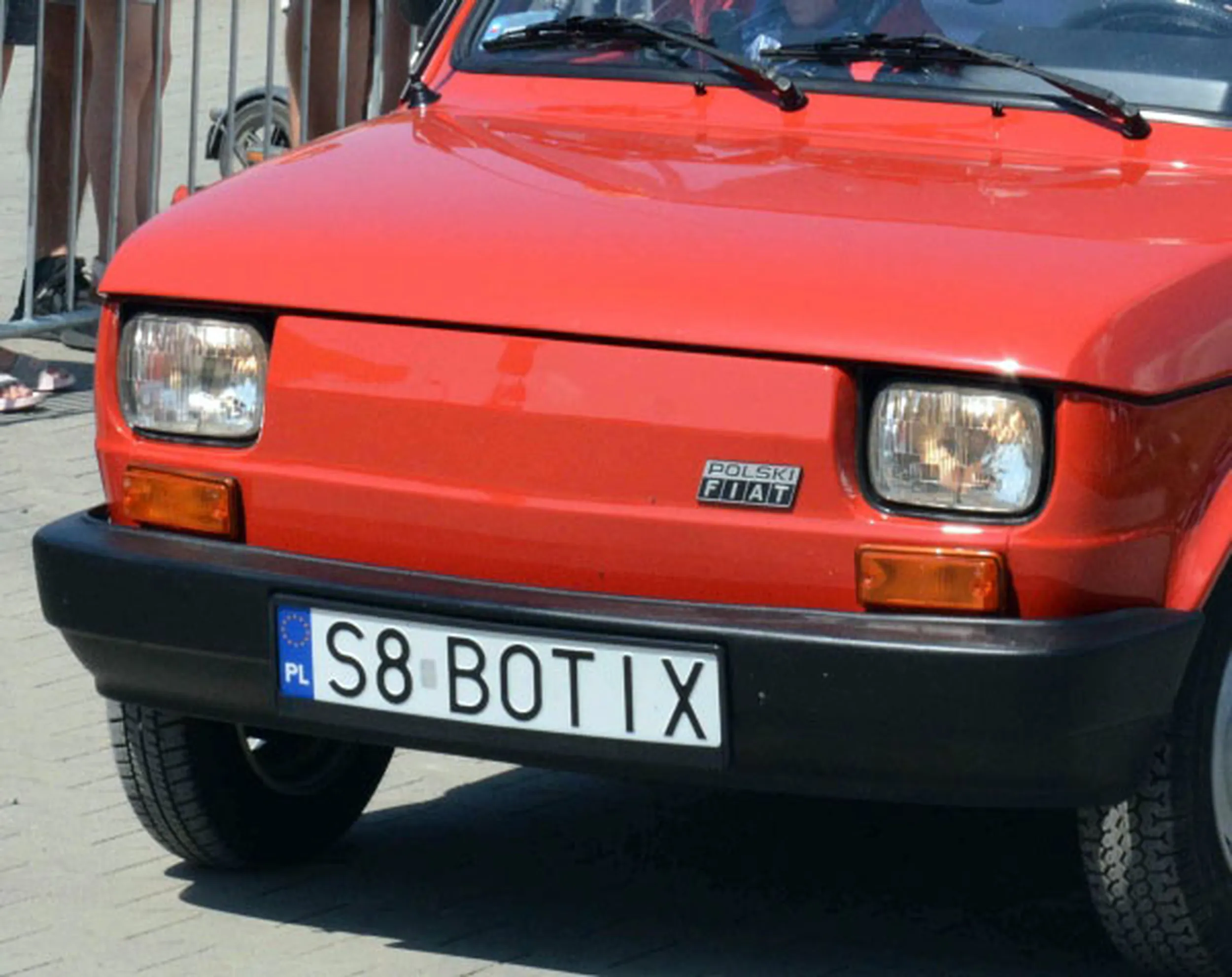 Fajny numer, blacha S8 BOTIX