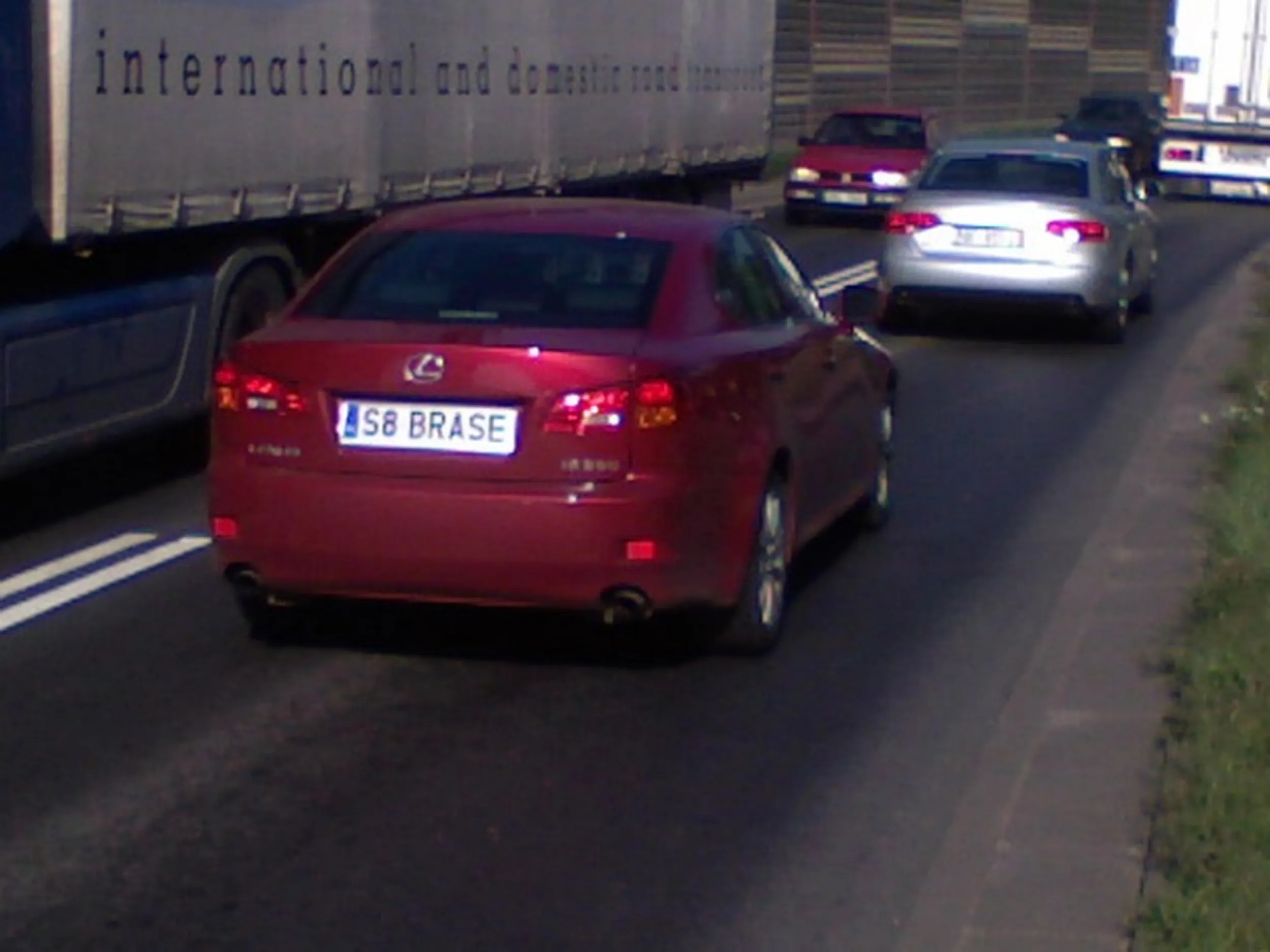 Fajny numer, blacha S8 BRASE