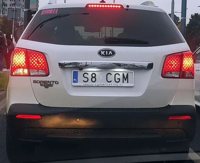 Fajny numer, blacha S8 CGM