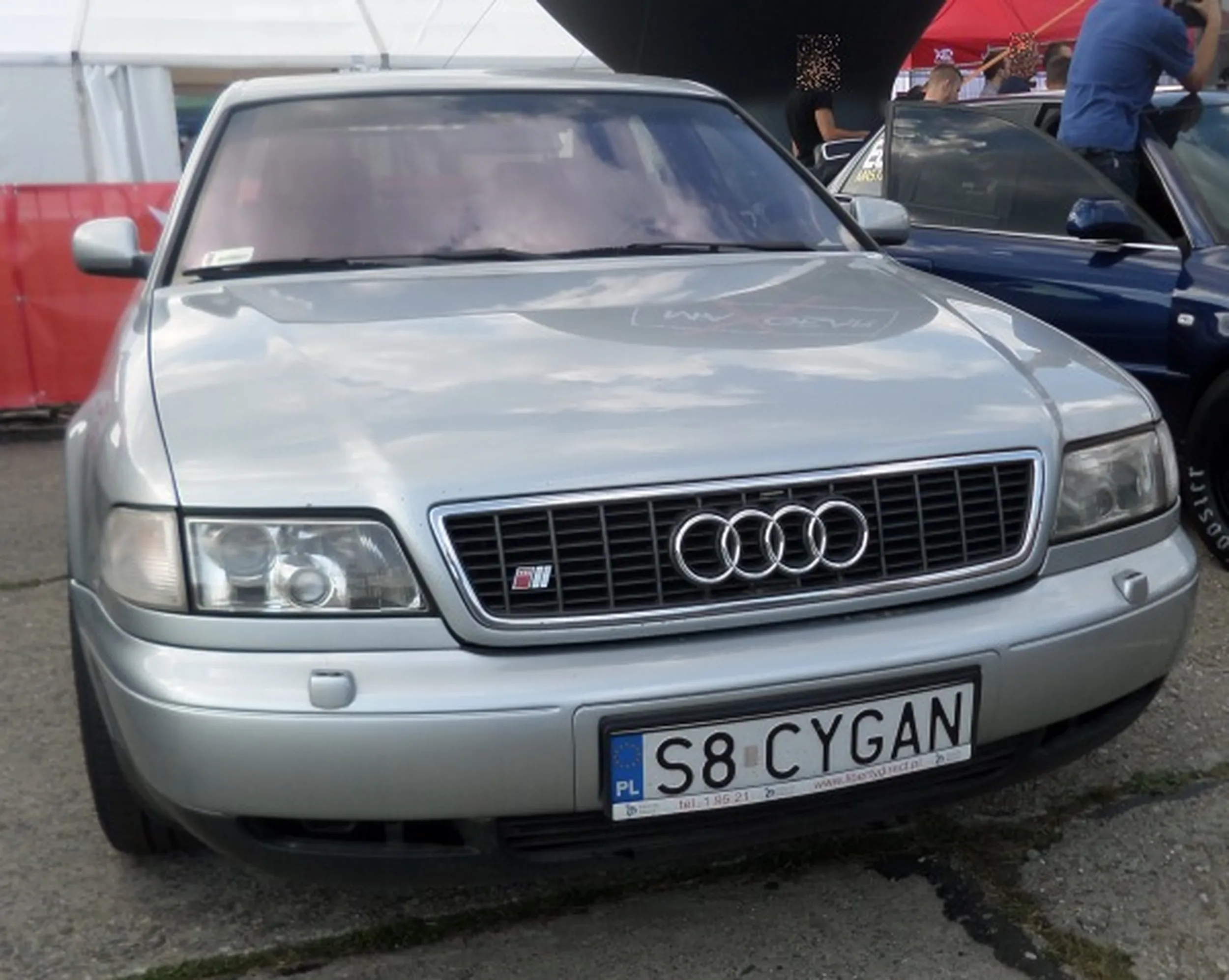 Fajny numer, blacha S8 CYGAN