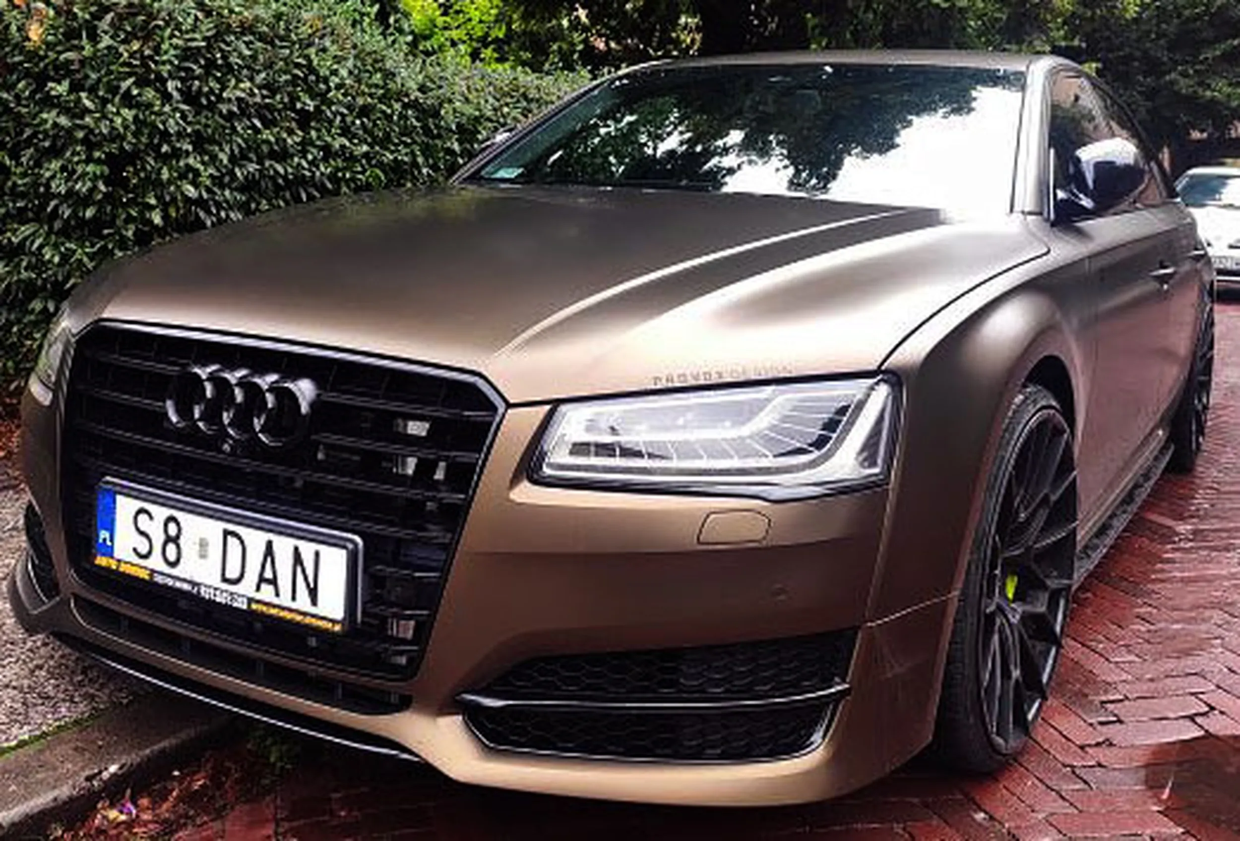 Fajny numer, blacha S8 DAN