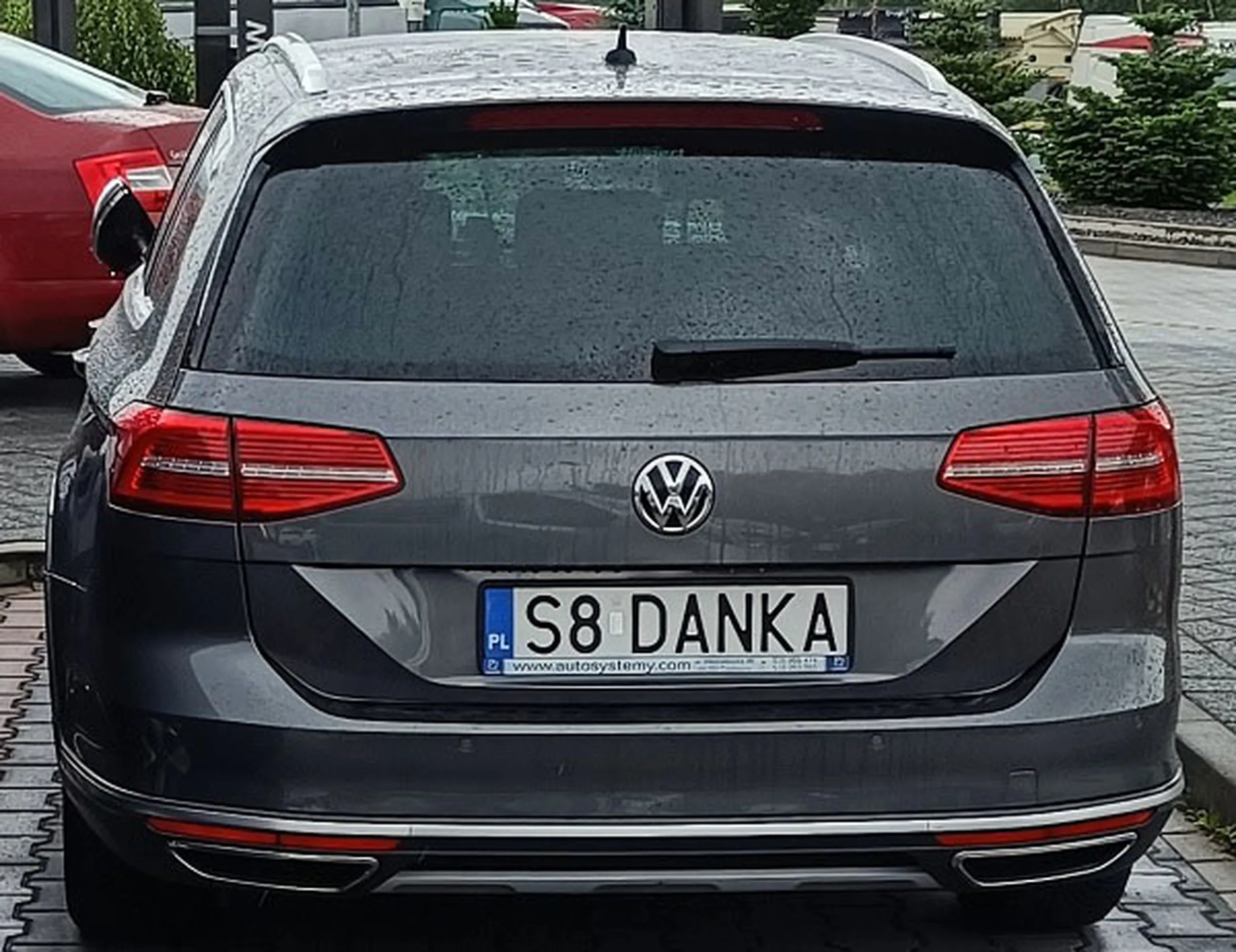 Fajny numer, blacha S8 DANKA