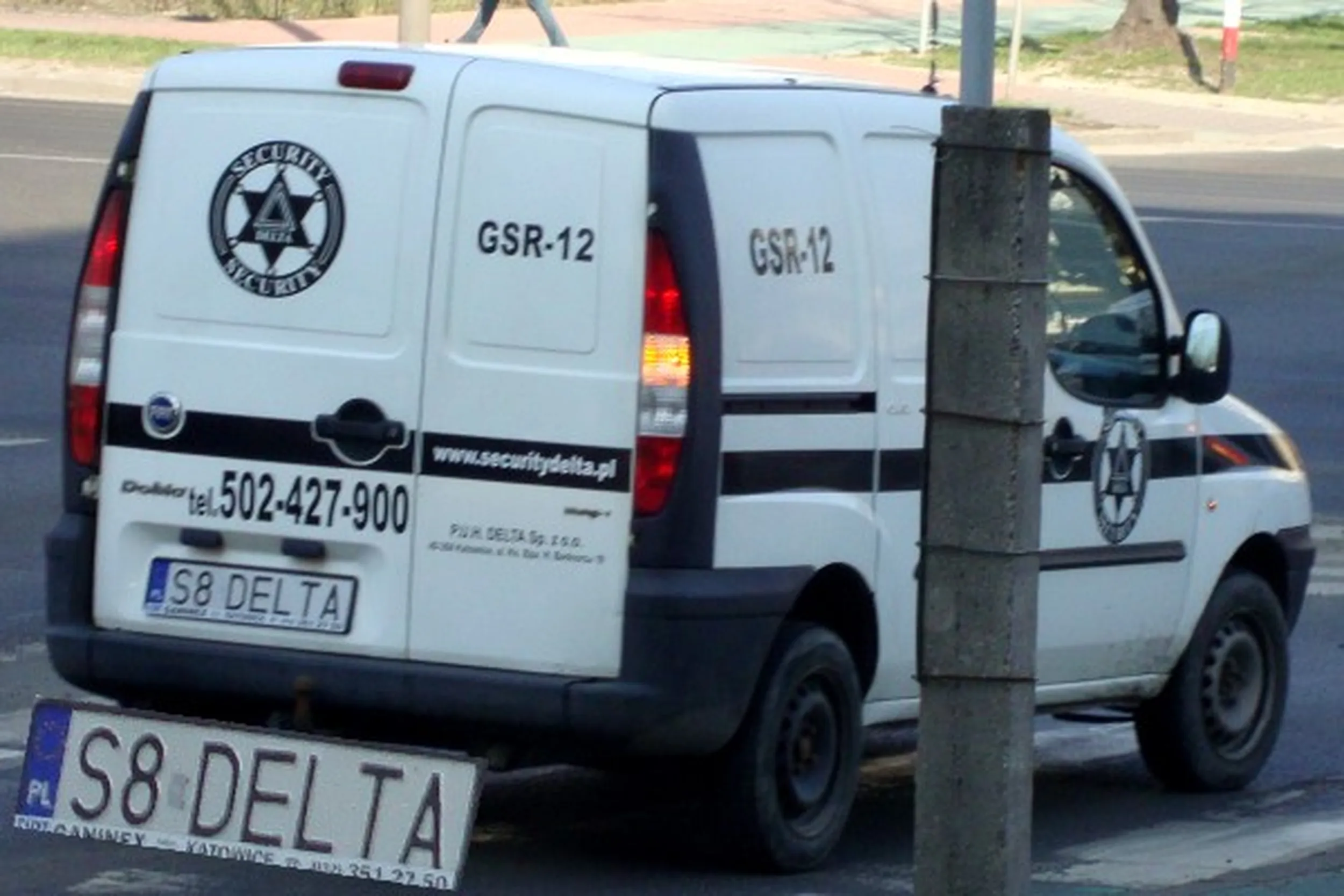 Fajny numer, blacha S8 DELTA