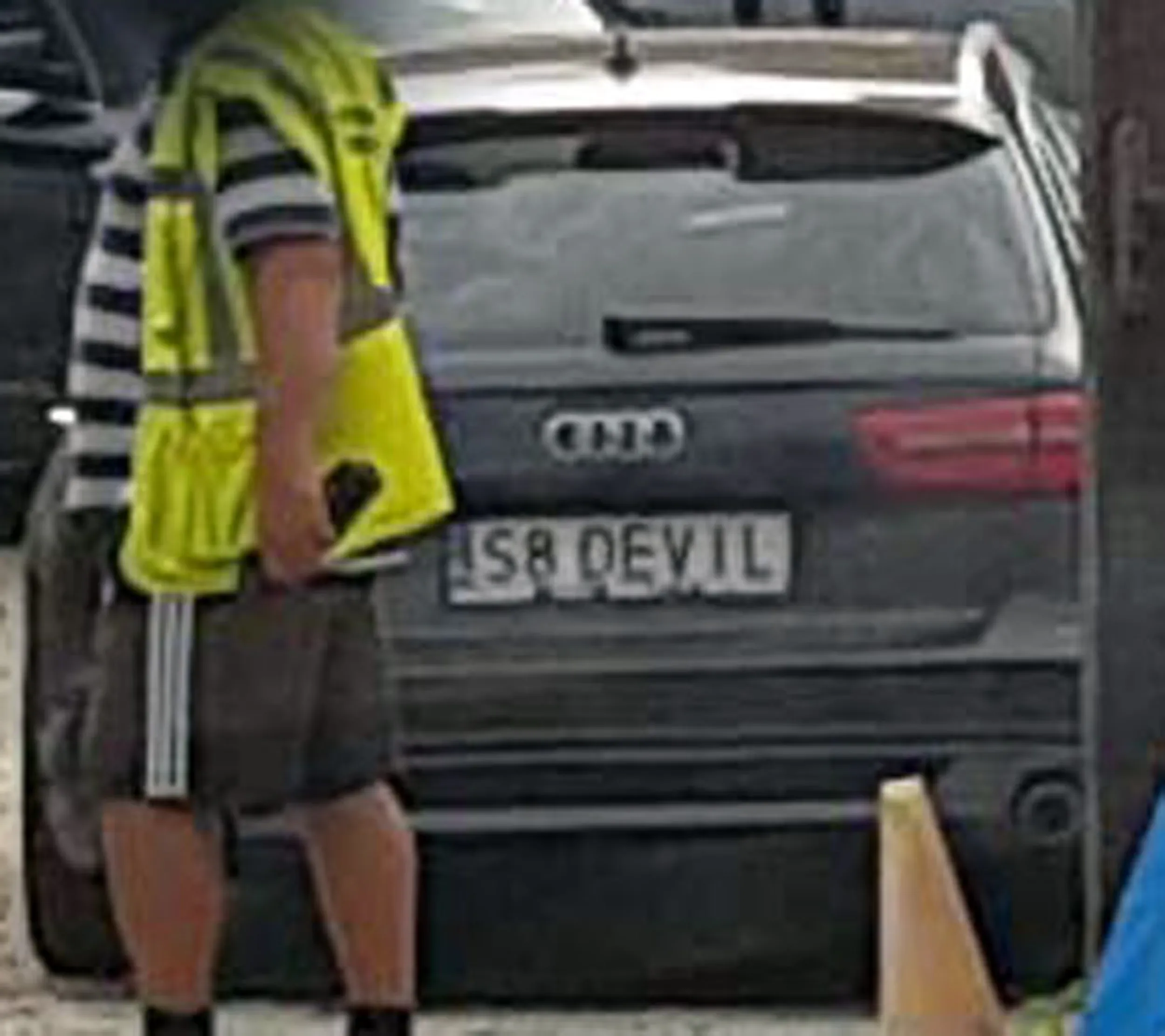 Fajny numer, blacha S8 DEVIL