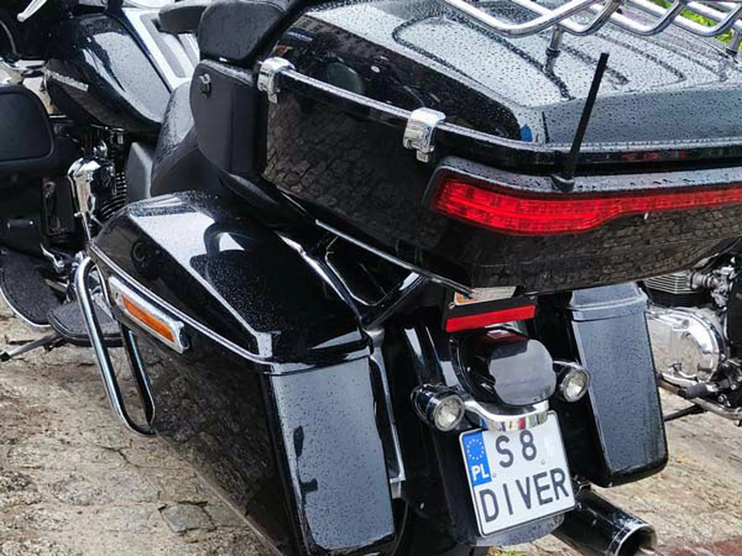 Fajny numer, blacha S8 DIVER