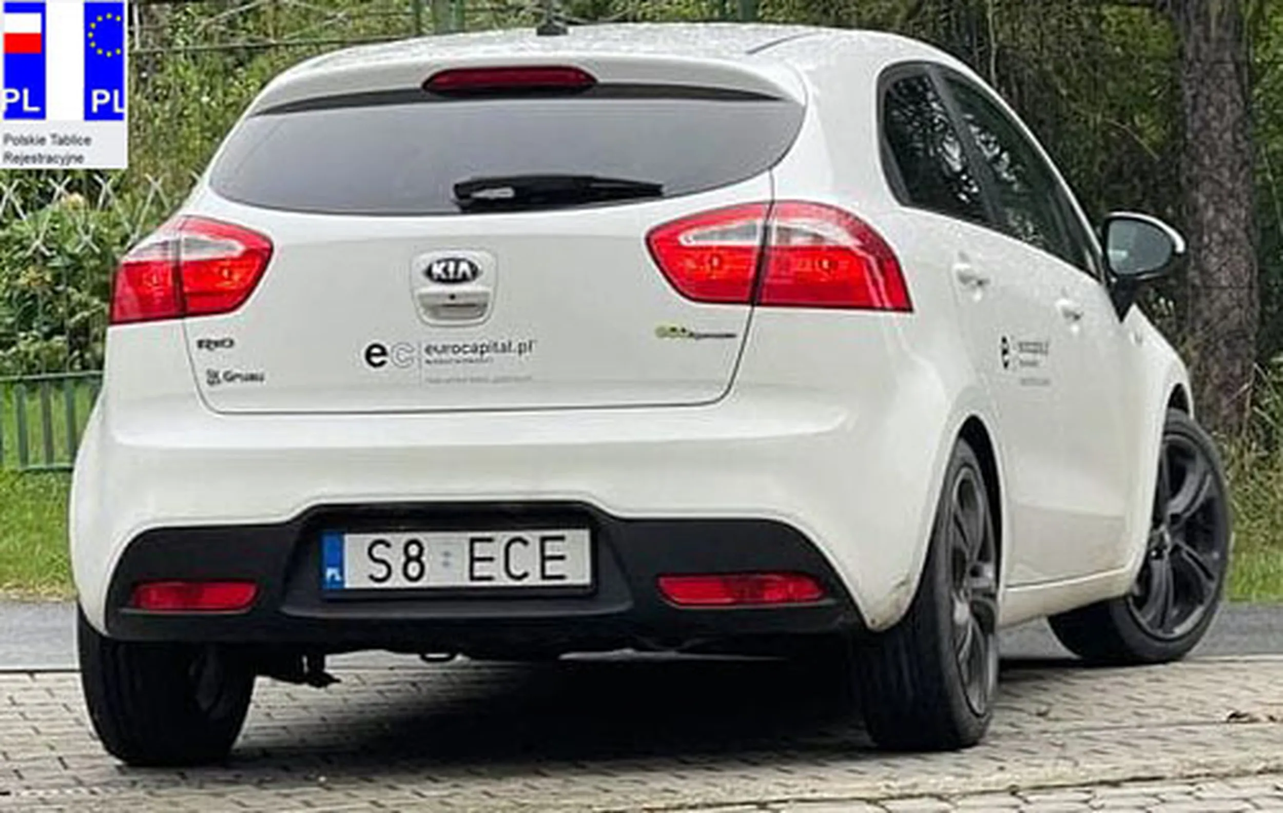 Fajny numer, blacha S8 ECE