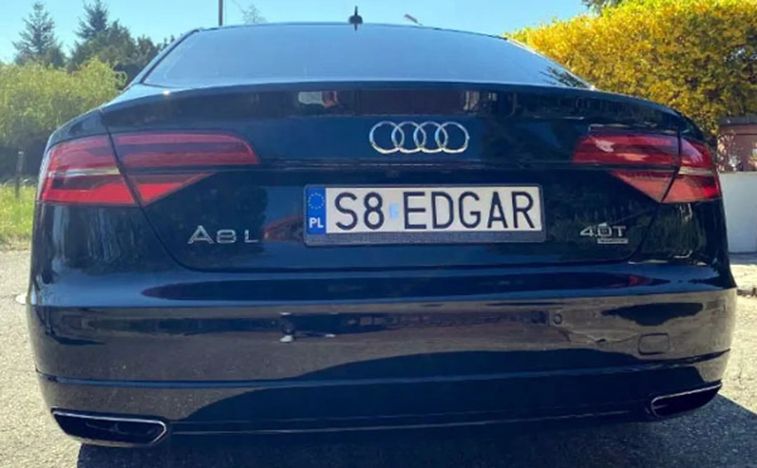 Fajny numer, blacha S8 EDGAR