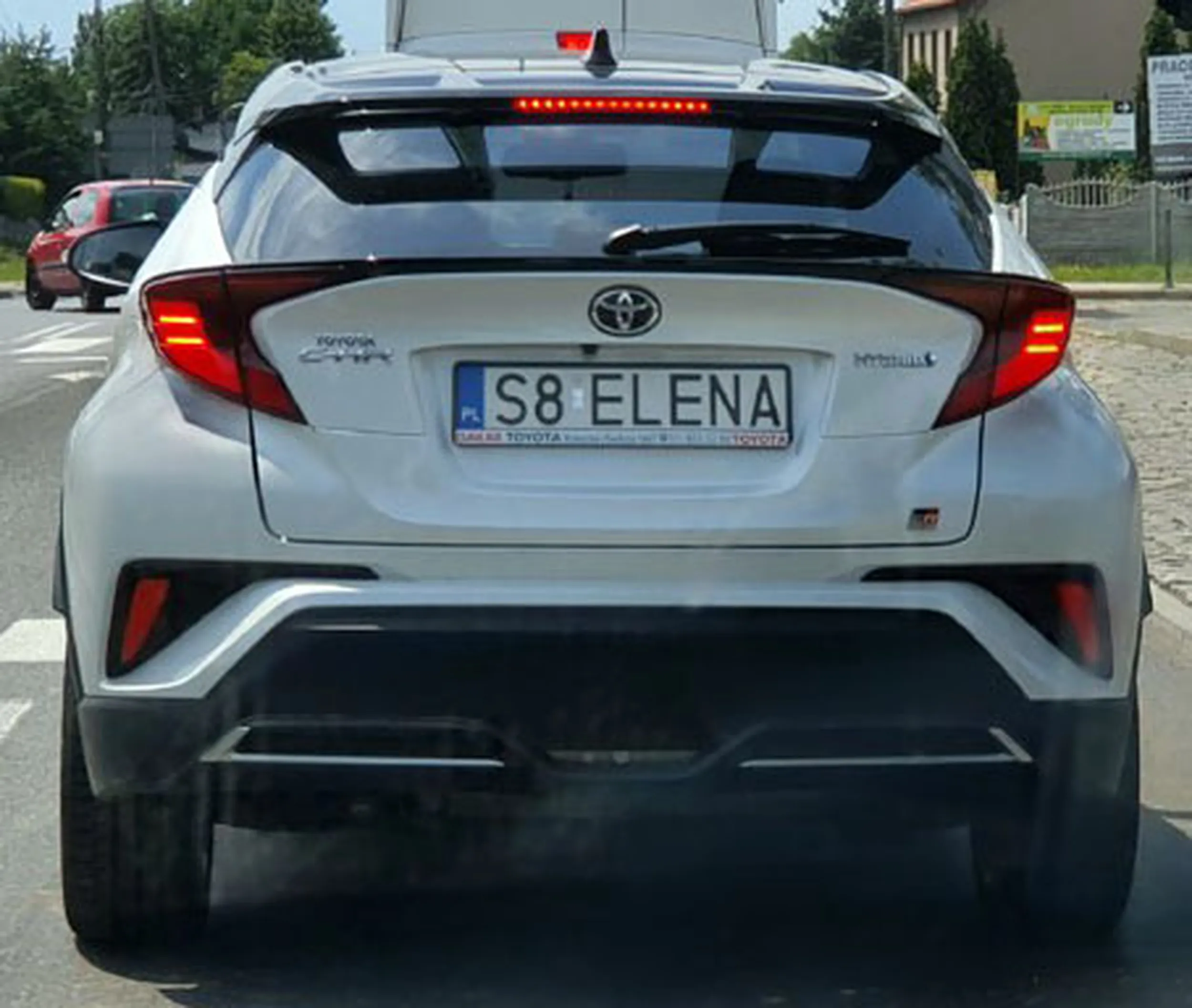 Fajny numer, blacha S8 ELENA