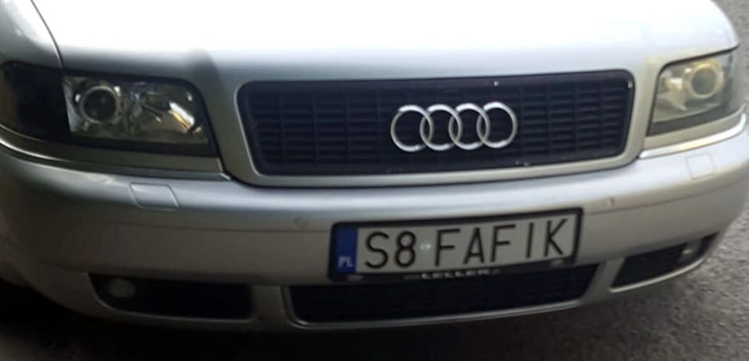 Fajny numer, blacha S8 FAFIK