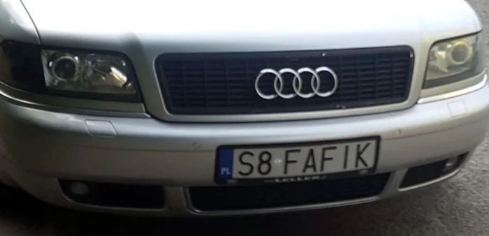 Fajny numer, blacha S8 FAFIK