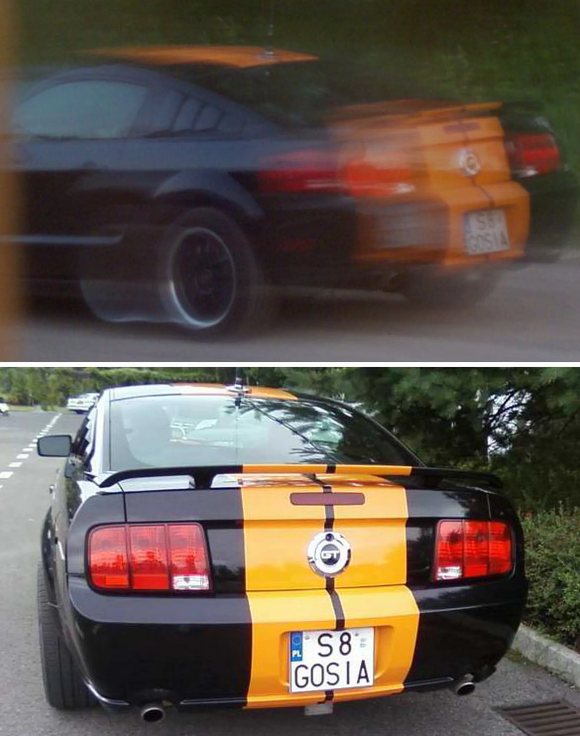 Fajny numer, blacha S8 GOSIA