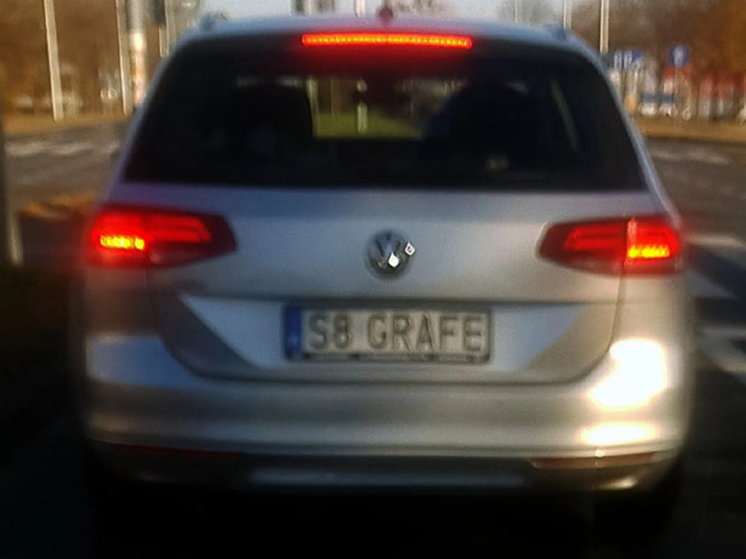 Fajny numer, blacha S8 GRAFE