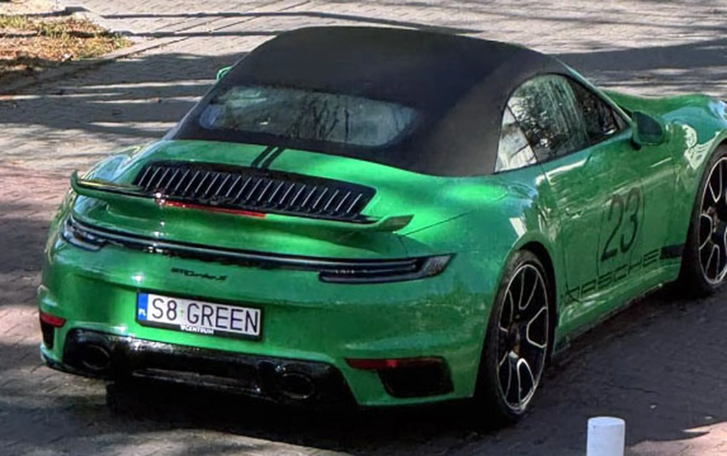 Fajny numer, blacha S8 GREEN