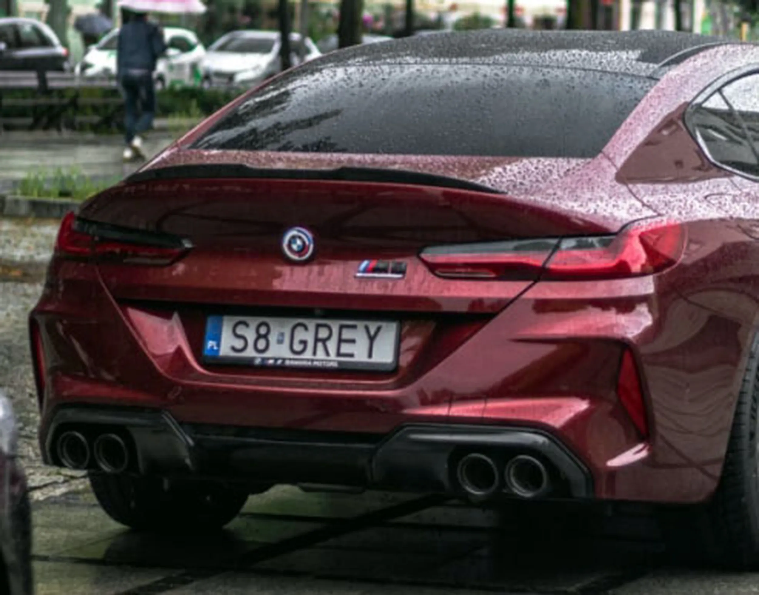 Fajny numer, blacha S8 GREY