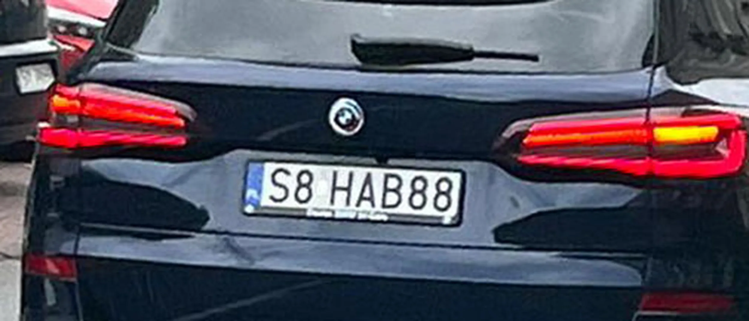 Fajny numer, blacha S8 HAB88