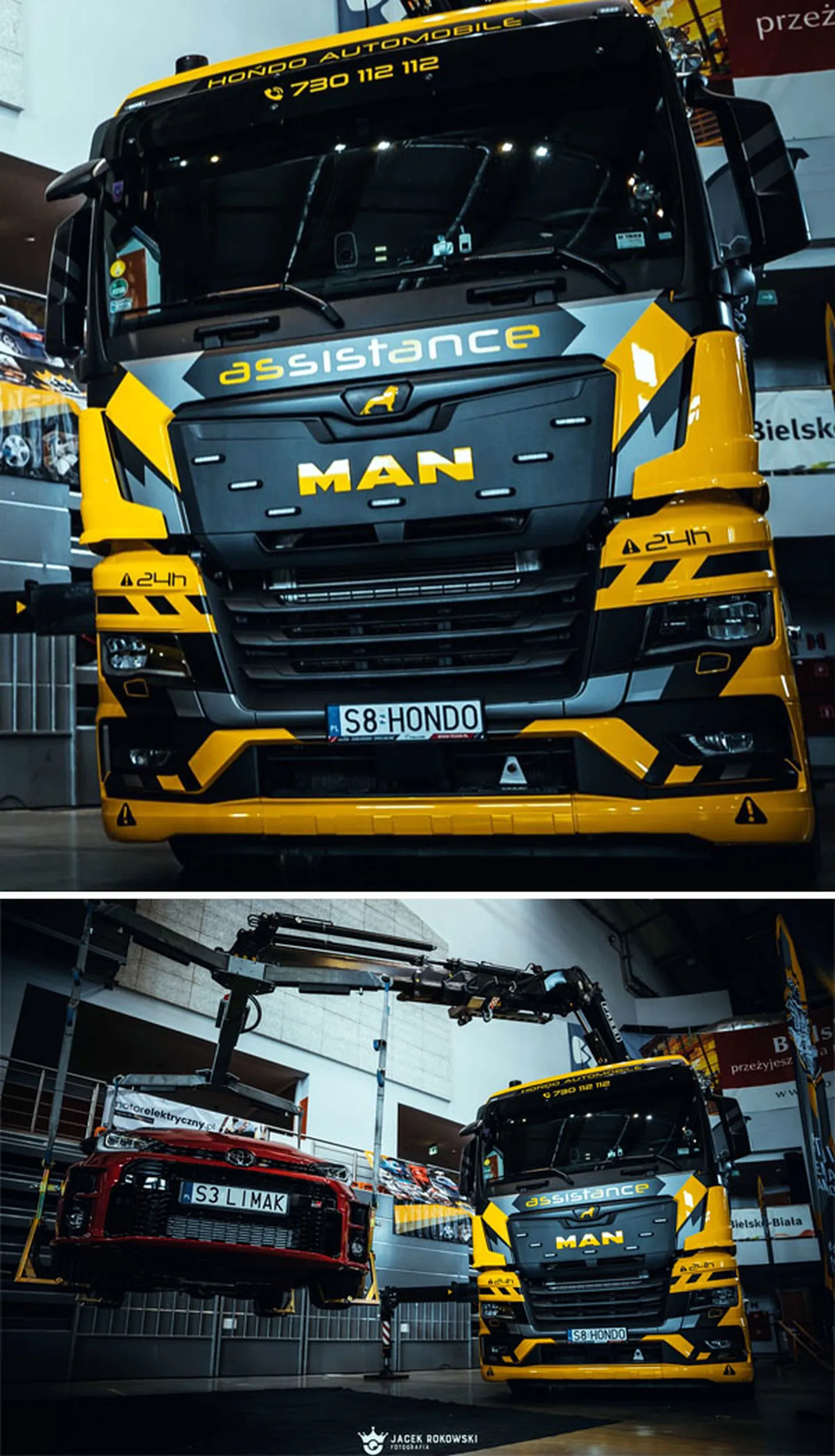 Fajny numer, blacha S8 HONDO