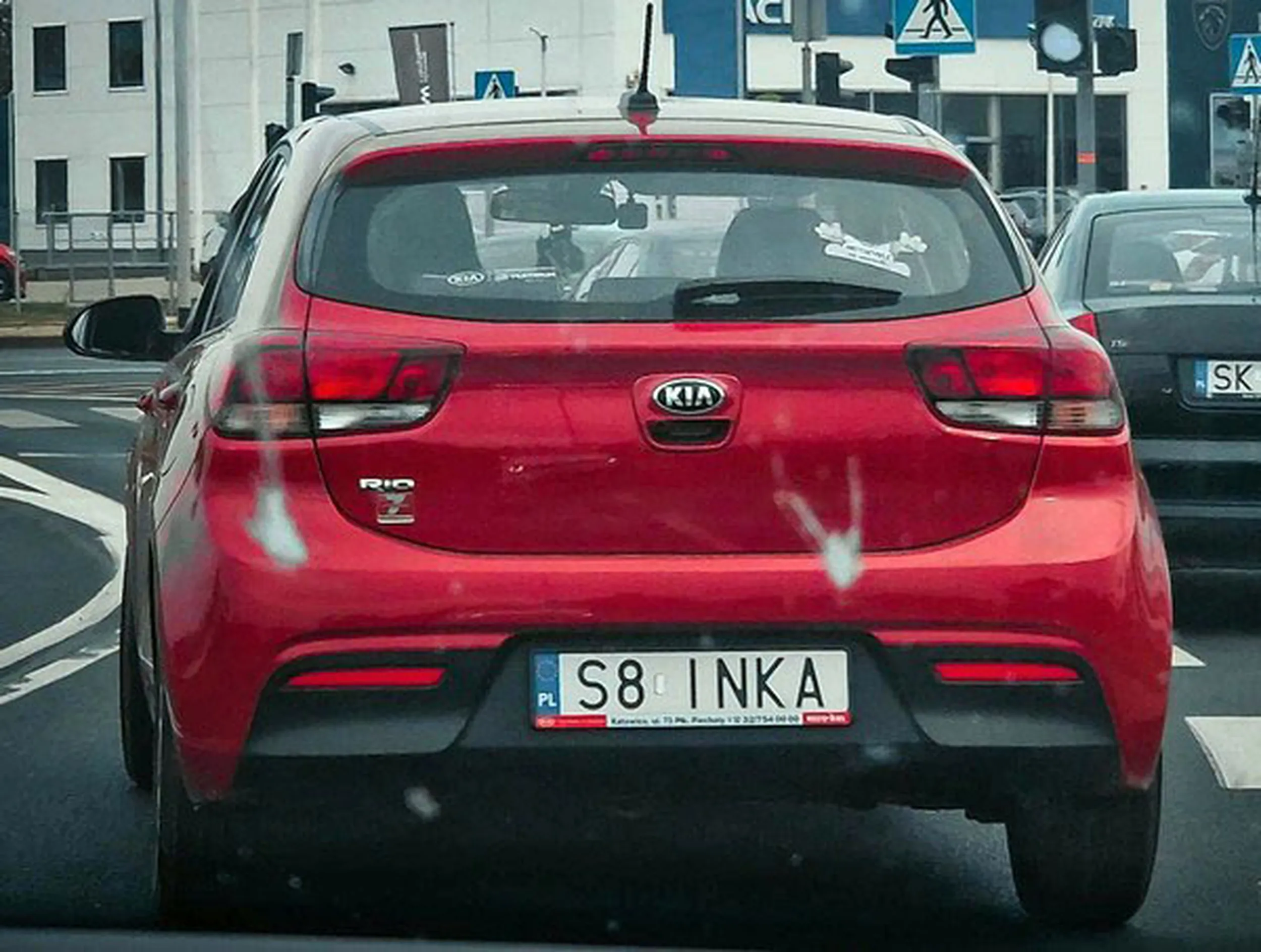 Fajny numer, blacha S8 INKA