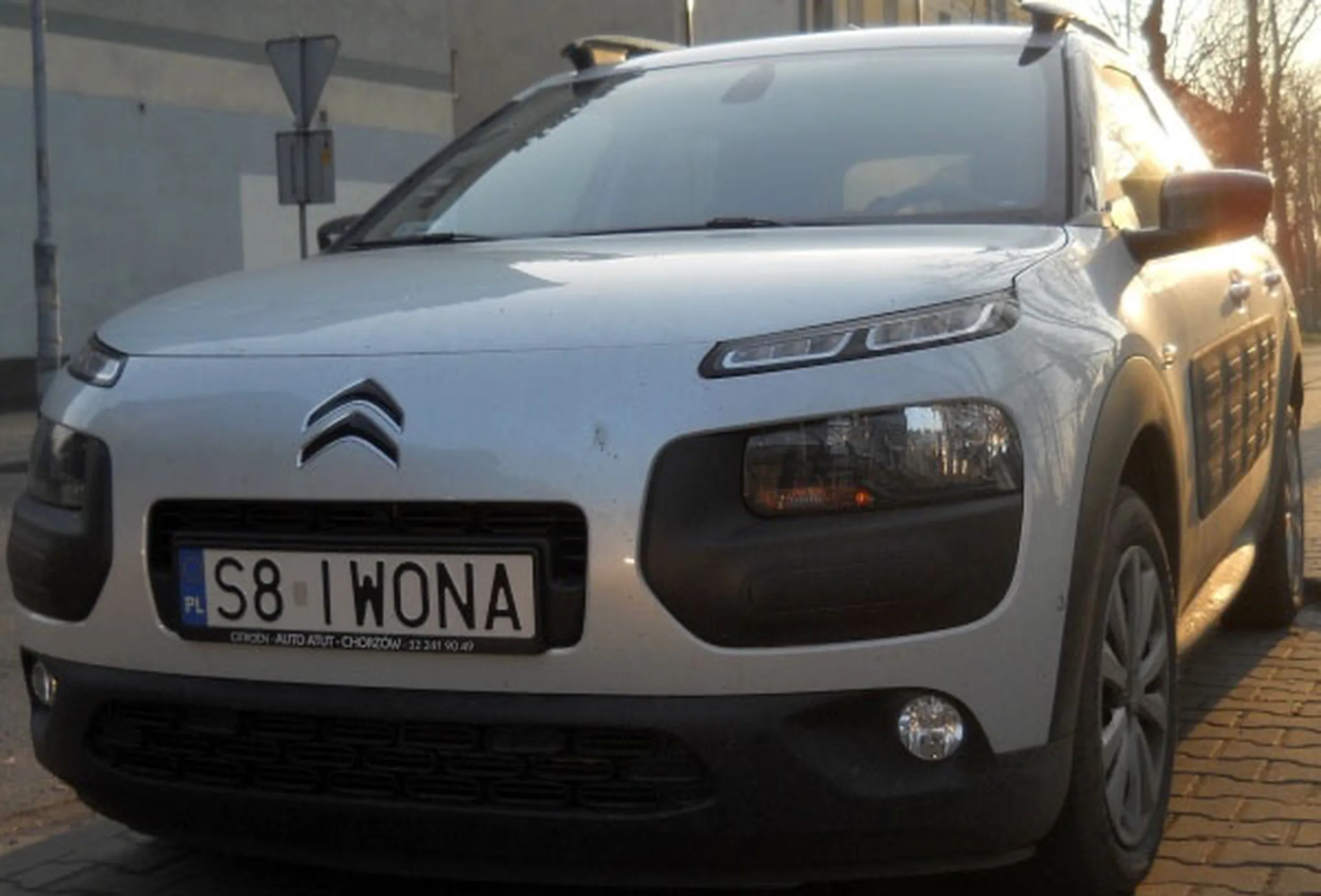 Fajny numer, blacha S8 IWONA